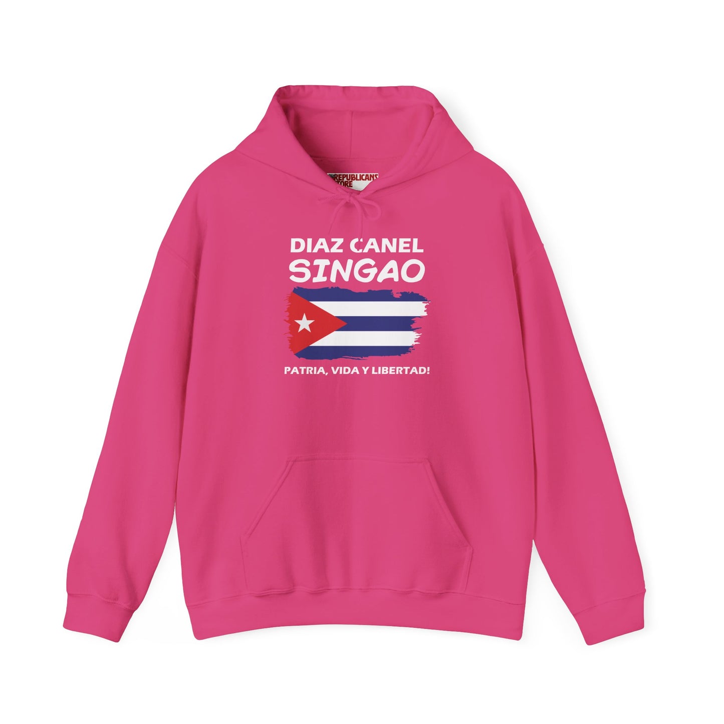 Díaz Canel Singao Patriótico Hoodie