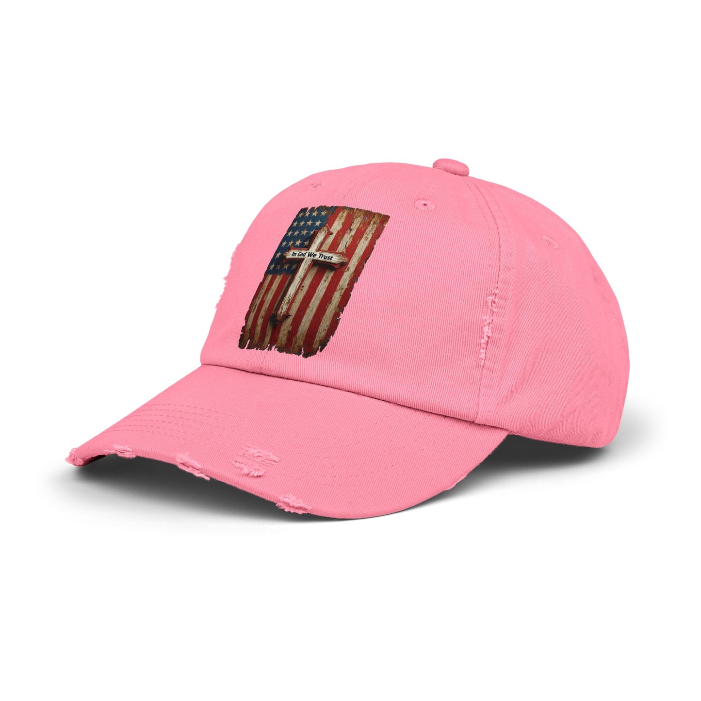 In God We Trust Patriotic Printed Hat
