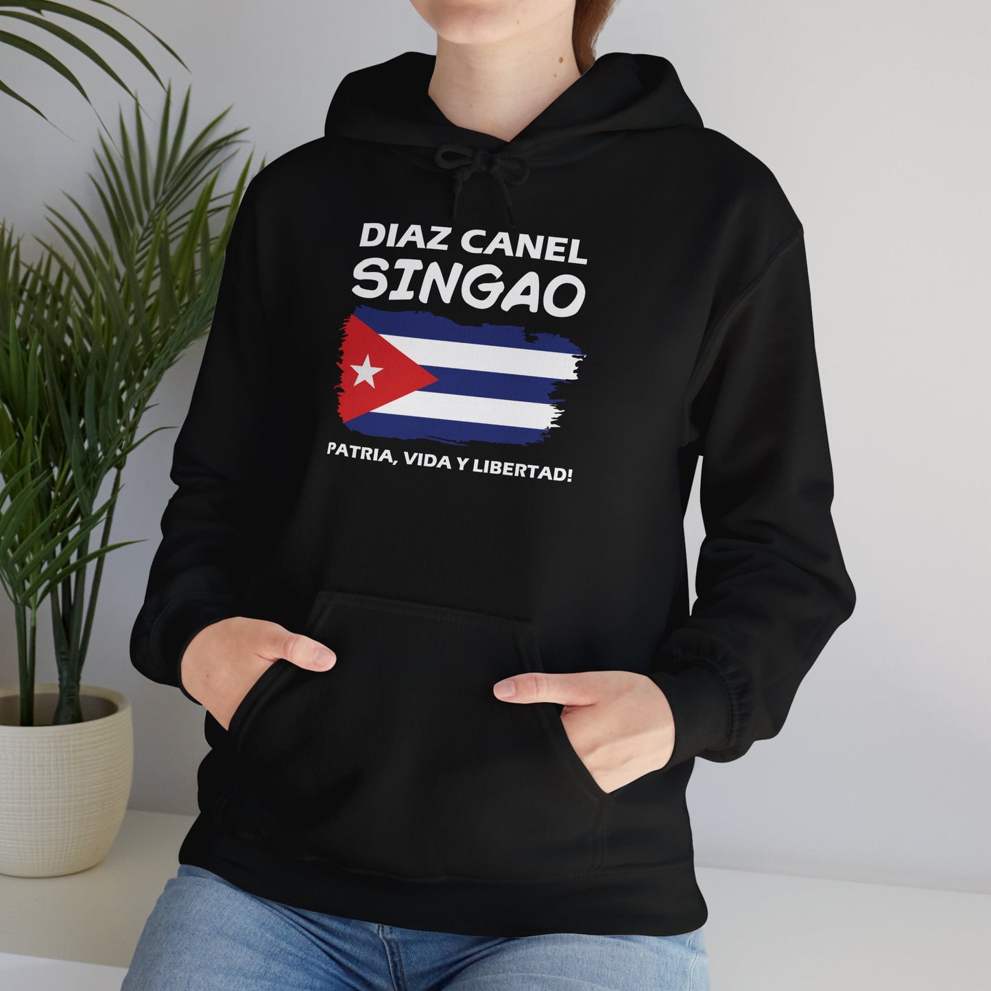 Díaz Canel Singao Patriótico Hoodie