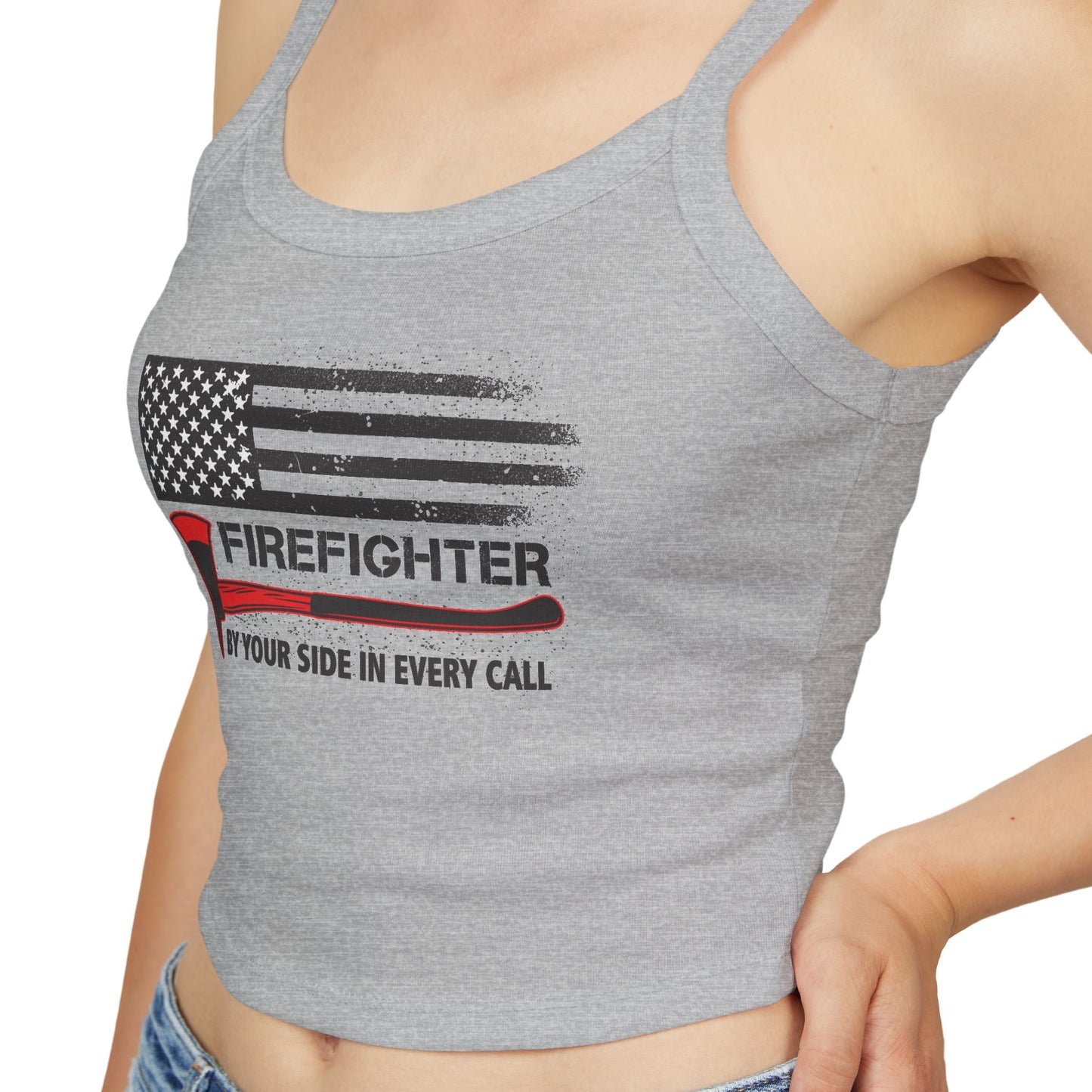 Firefighter Pride Tank Top – By Your Side in Every Call