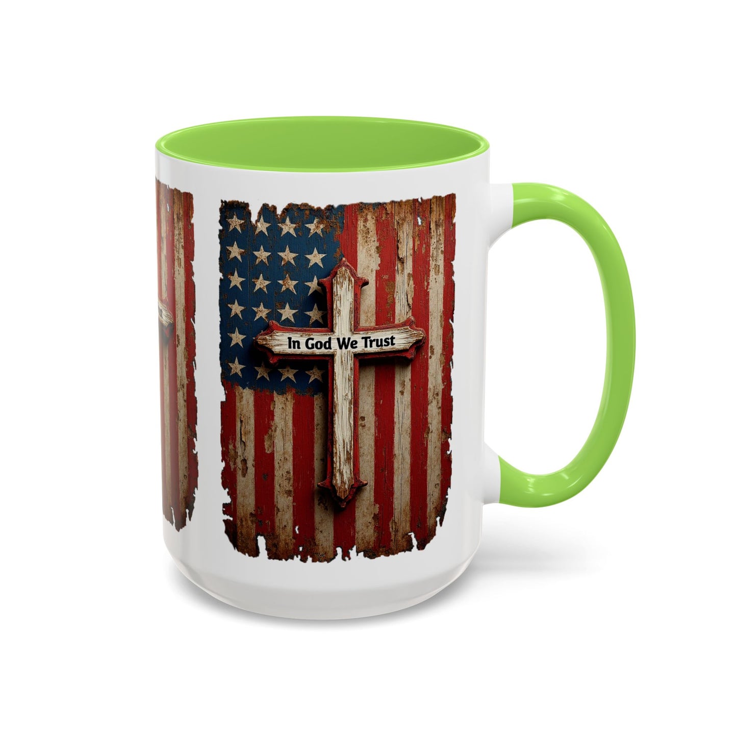 In God We Trust Patriotic Coffee Mug