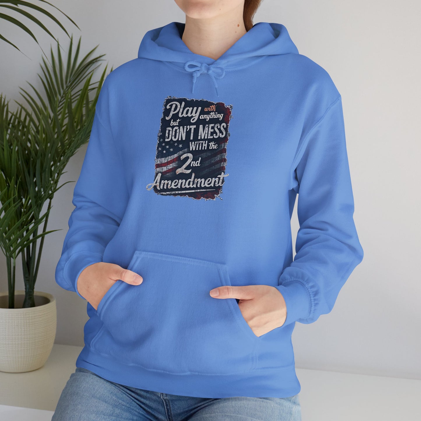 Don't Mess with the 2nd Amendment Patriotic Hoodie