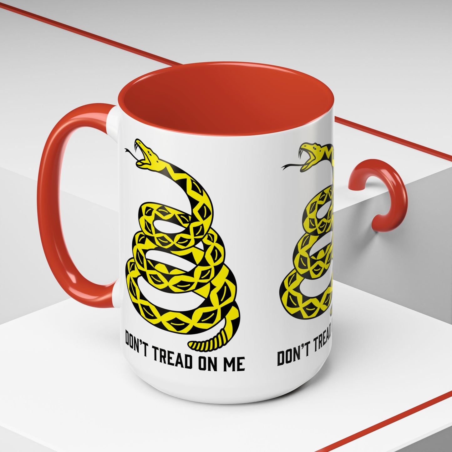 Don't Tread on Me Patriotic Coffee Mug