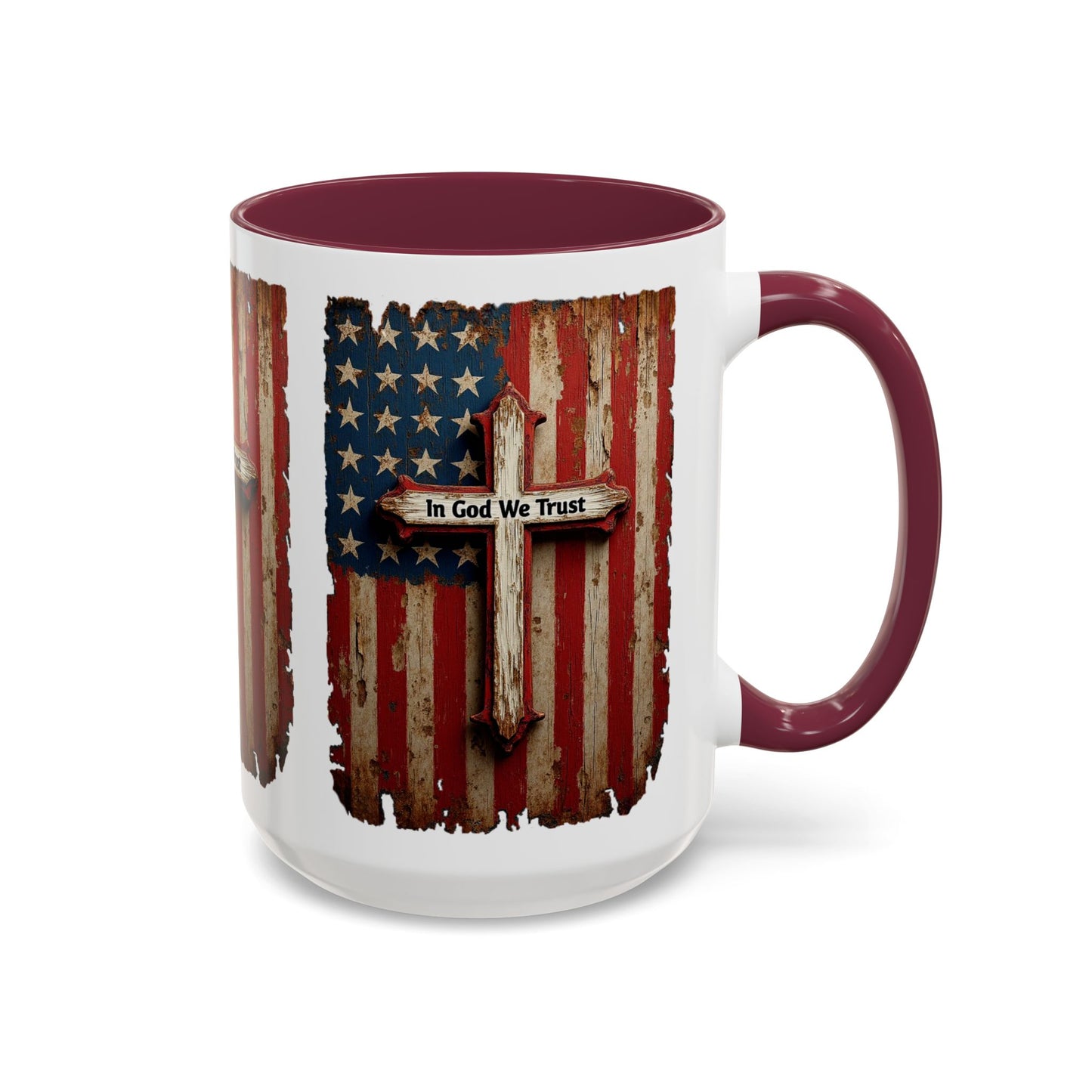 In God We Trust Patriotic Coffee Mug