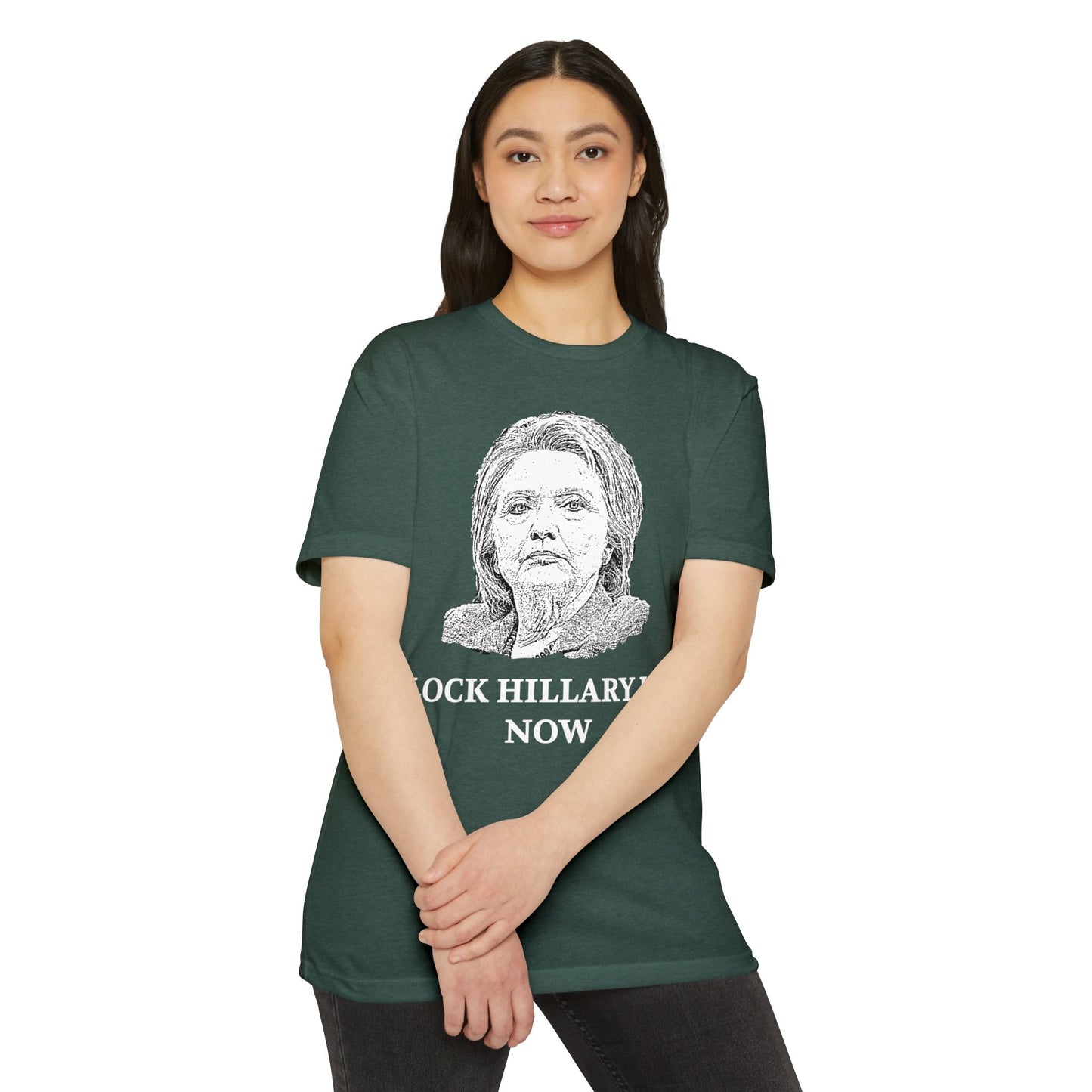 Lock Hillary Up Now Patriotic T-Shirt