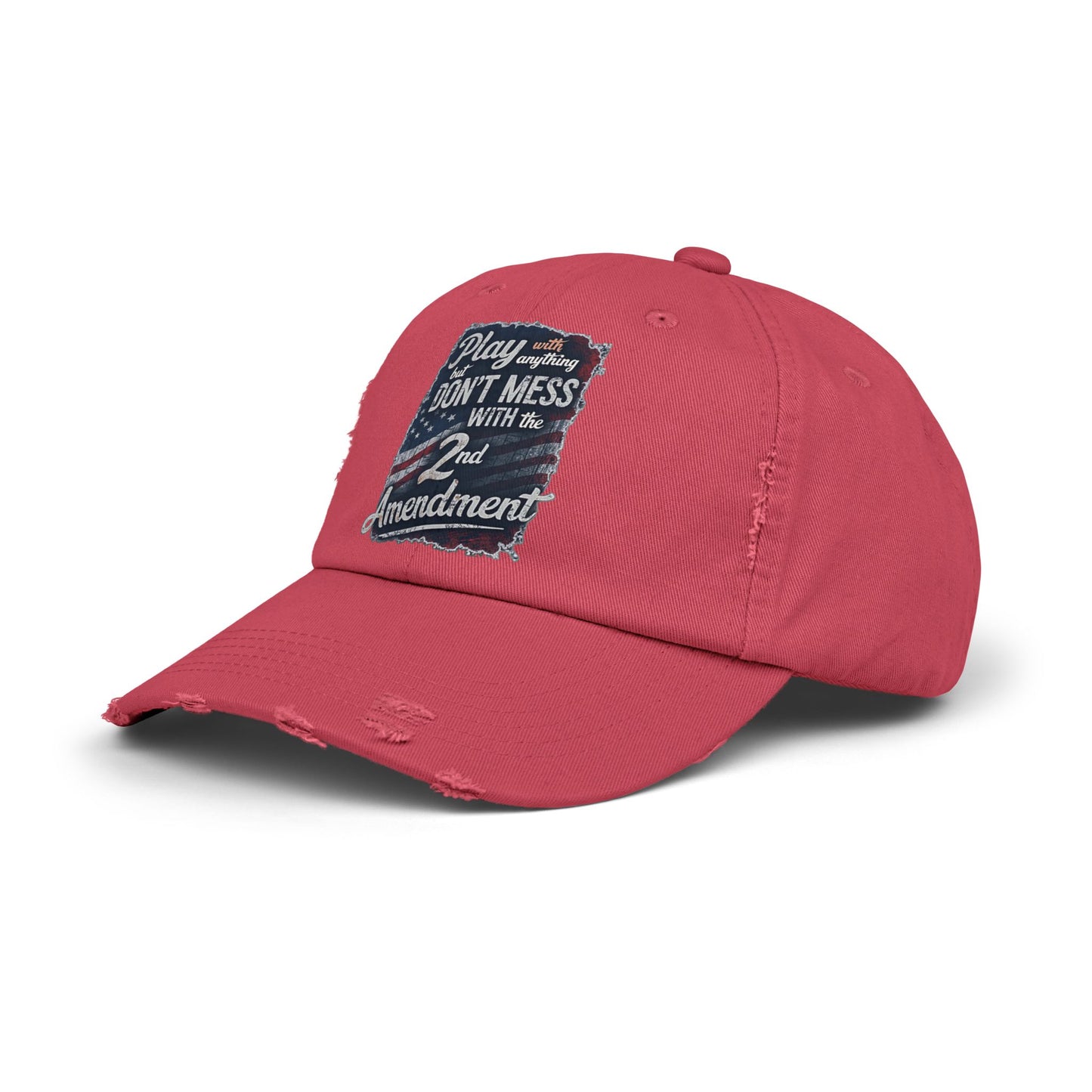 Don't Mess with the 2nd Amendment Patriotic Printed Hat