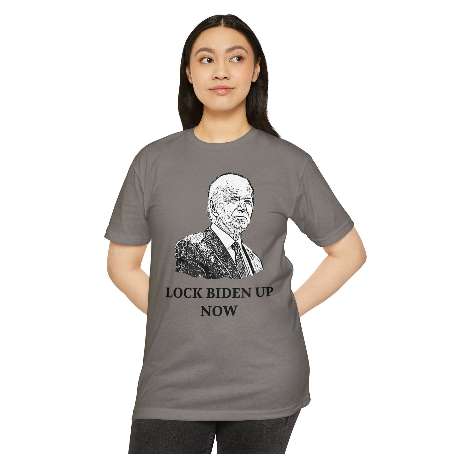 Lock Biden Up Now Patriotic T-Shirt