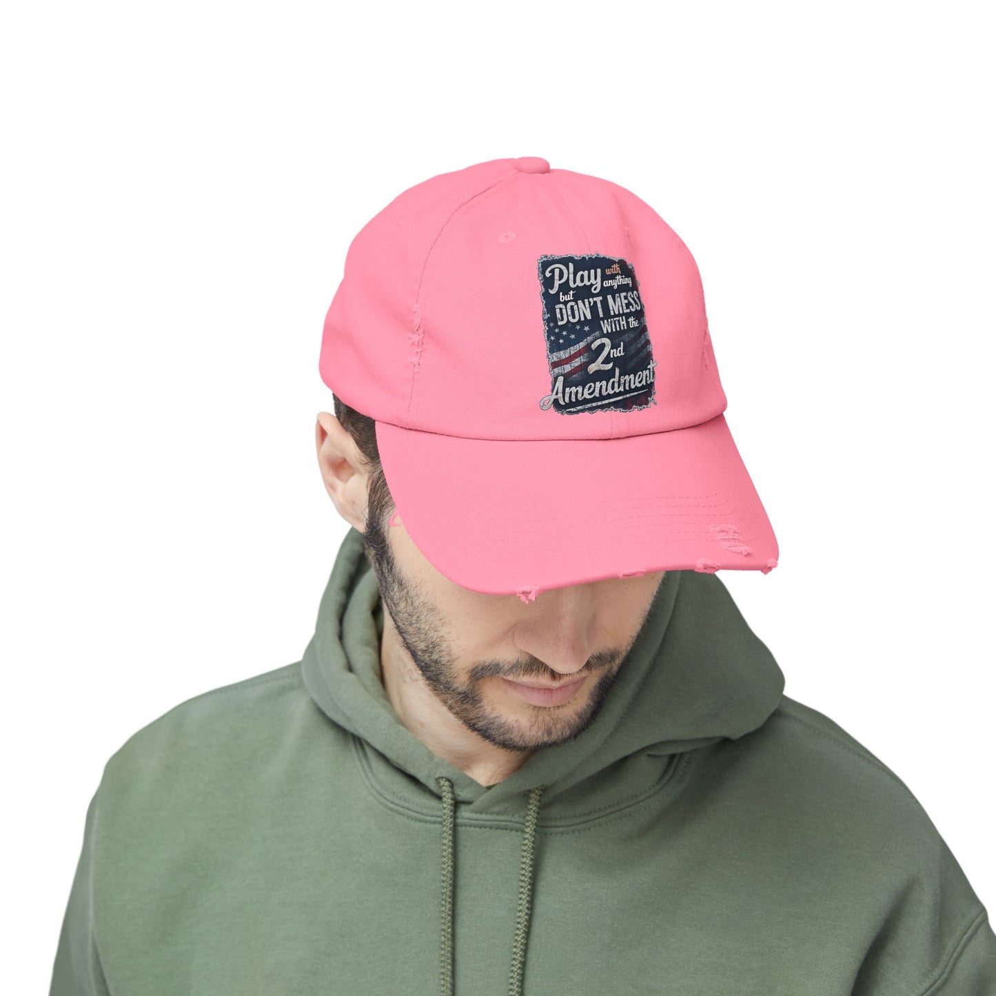 Don't Mess with the 2nd Amendment Patriotic Printed Hat