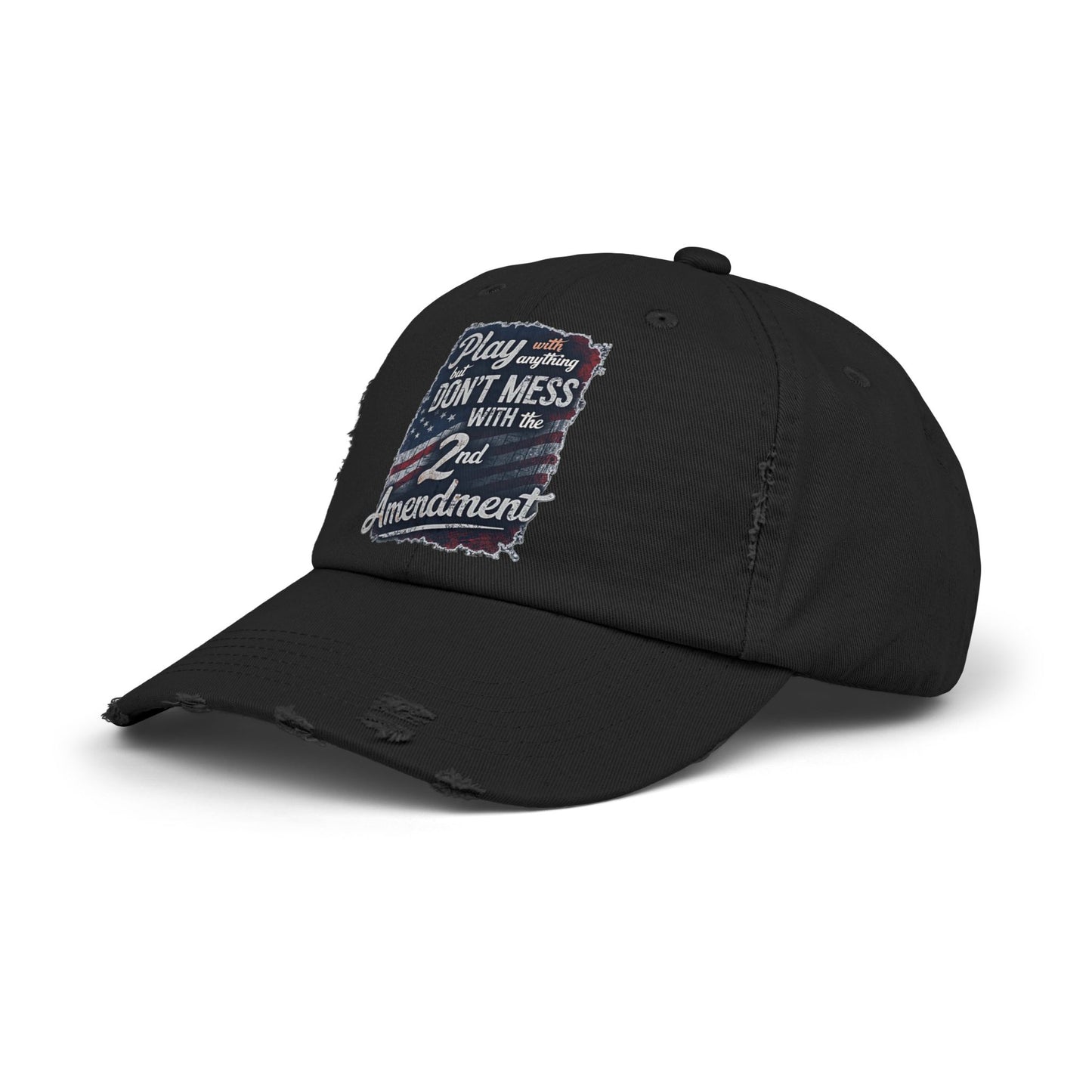 Don't Mess with the 2nd Amendment Patriotic Printed Hat