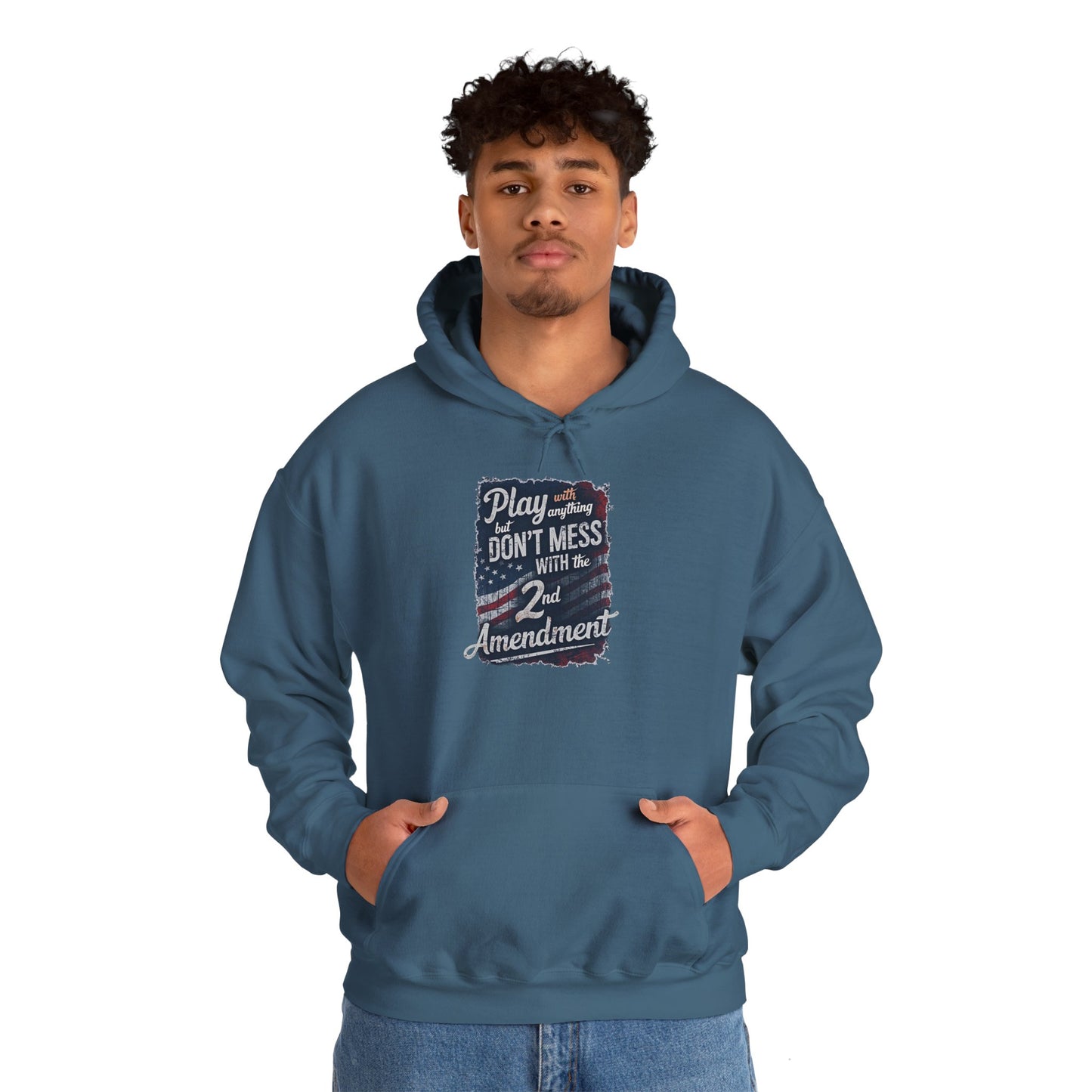 Don't Mess with the 2nd Amendment Patriotic Hoodie