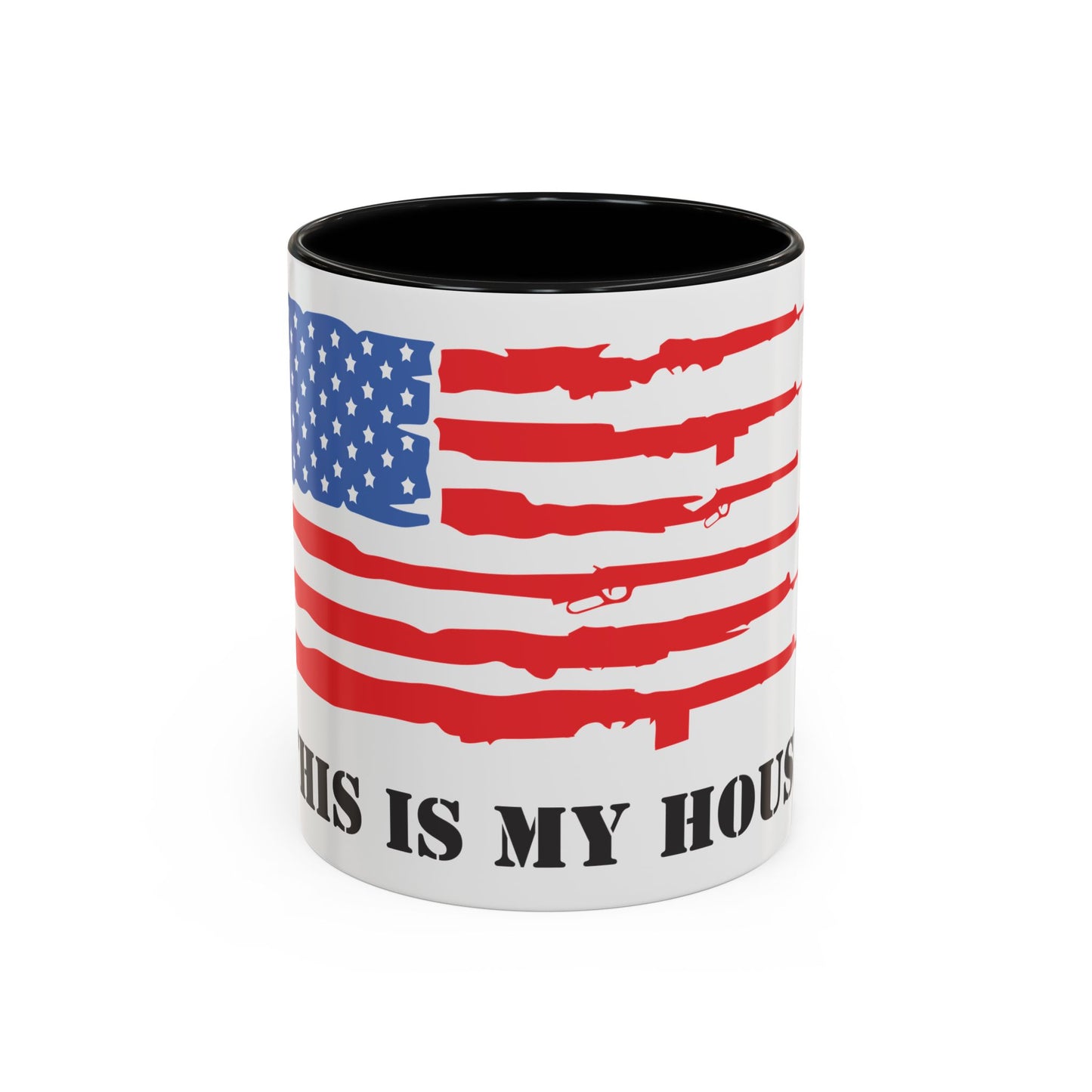 This Is My House Patriotic Coffee Mug