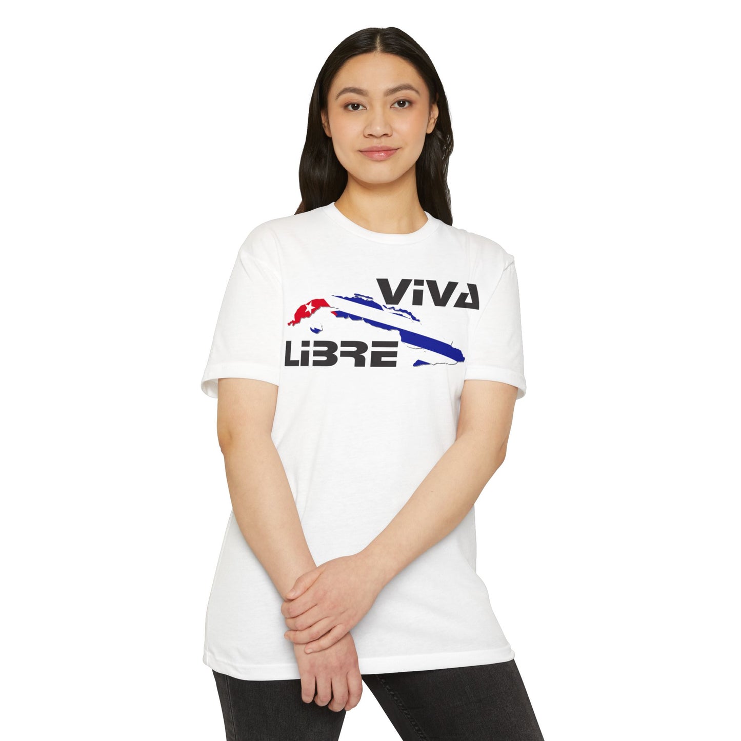 Viva Cuba Libre Patriótica Camiseta