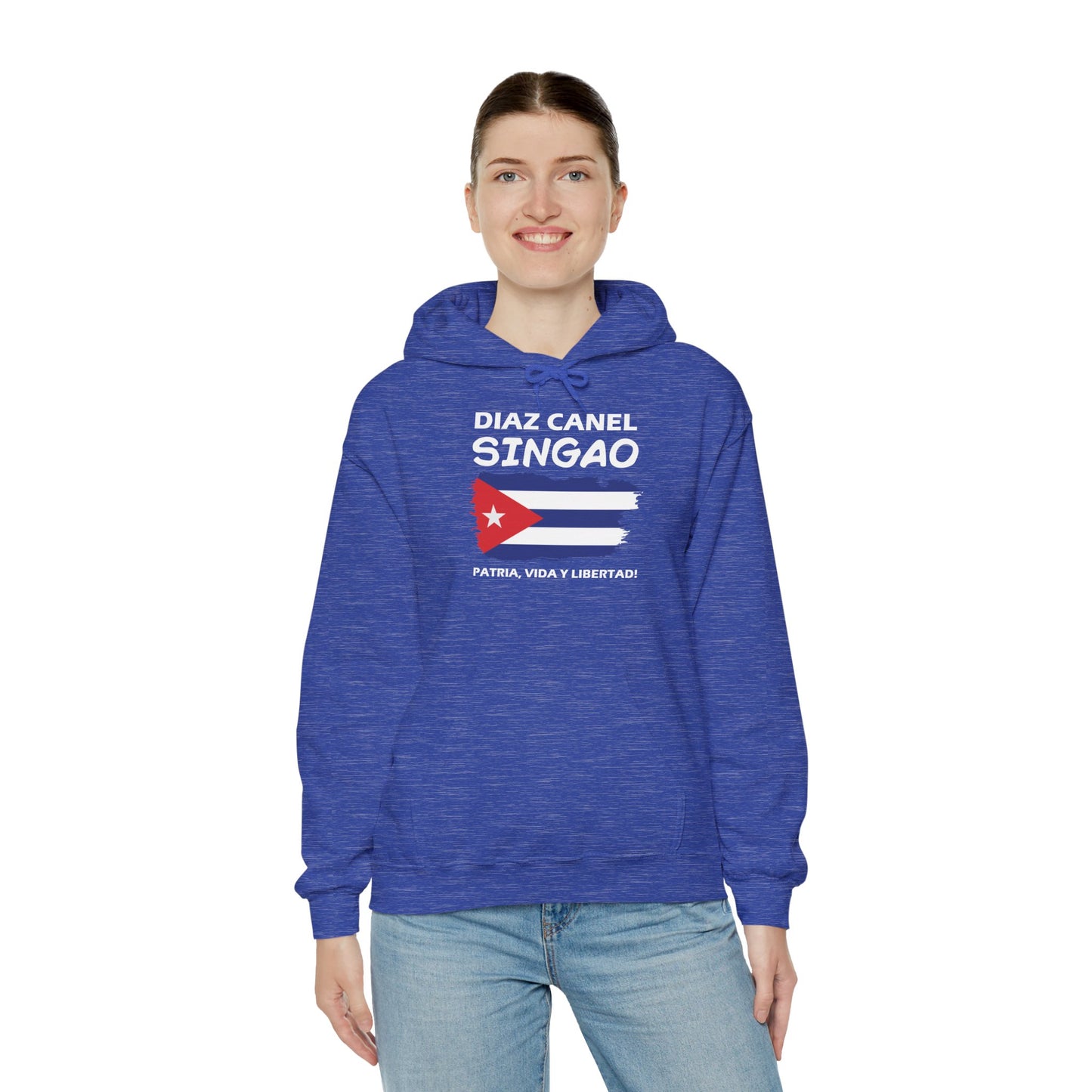 Díaz Canel Singao Patriótico Hoodie