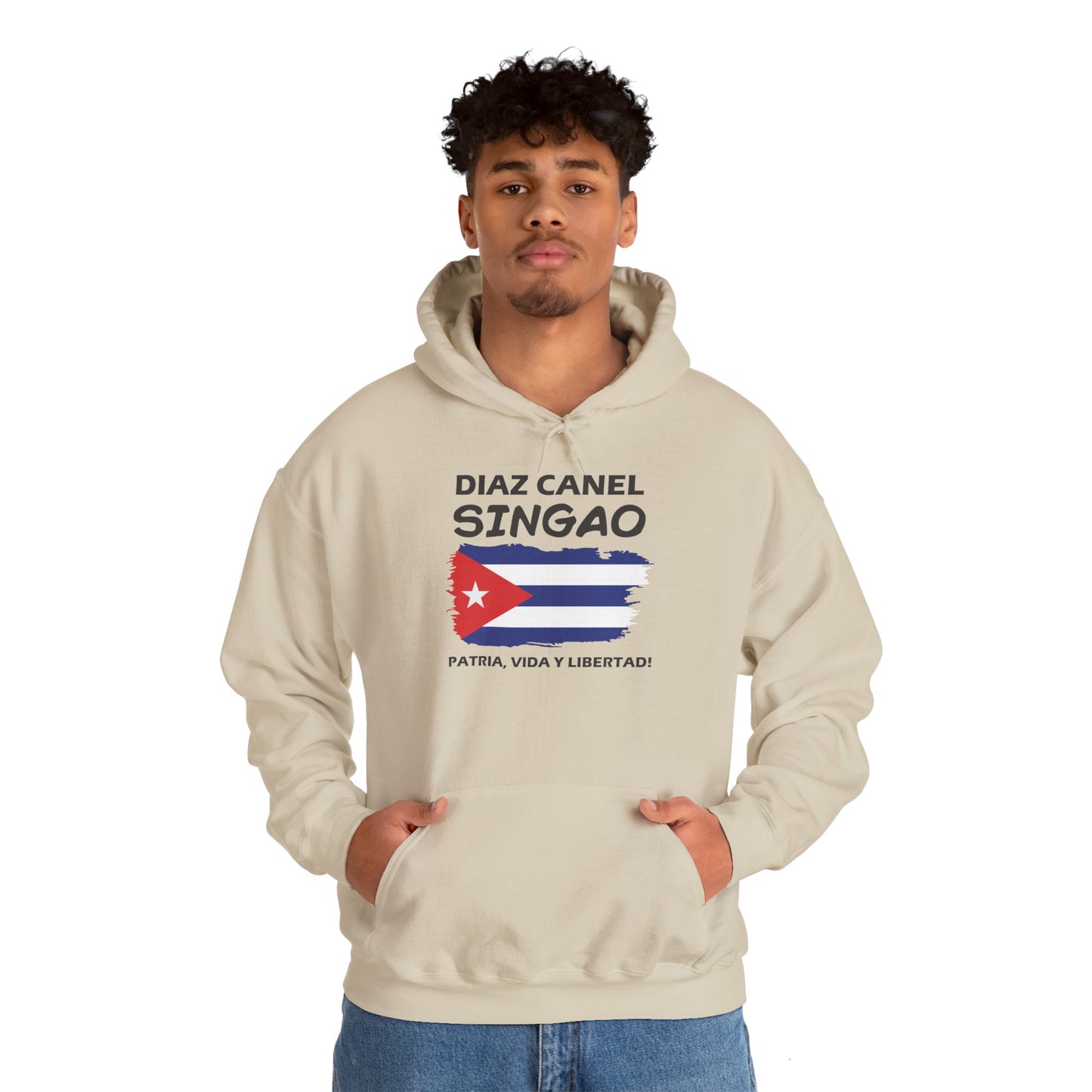 Díaz Canel Singao Patriótico Hoodie