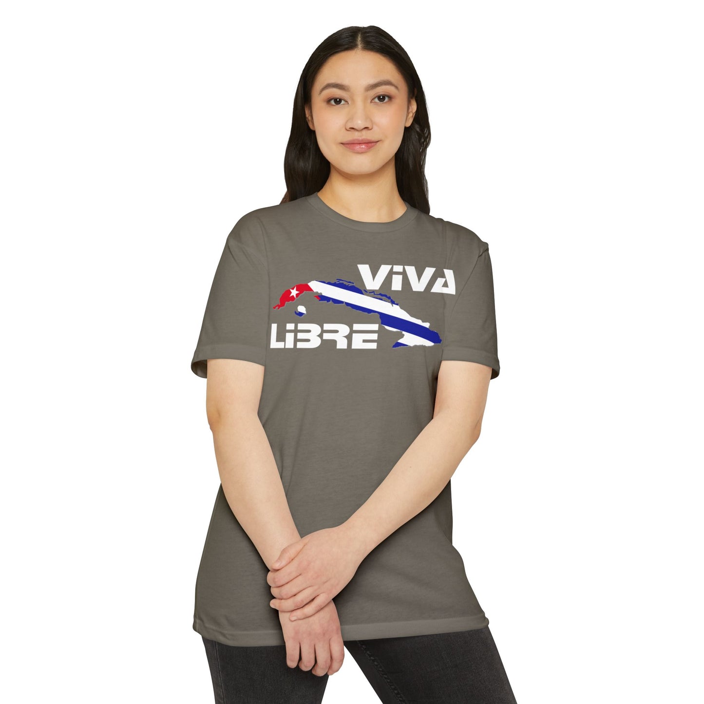 Viva Cuba Libre Patriótica Camiseta