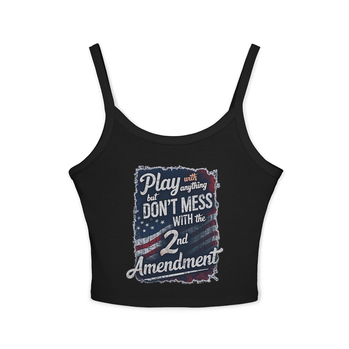 Don't Mess with the 2nd Amendment Patriotic Tank Top