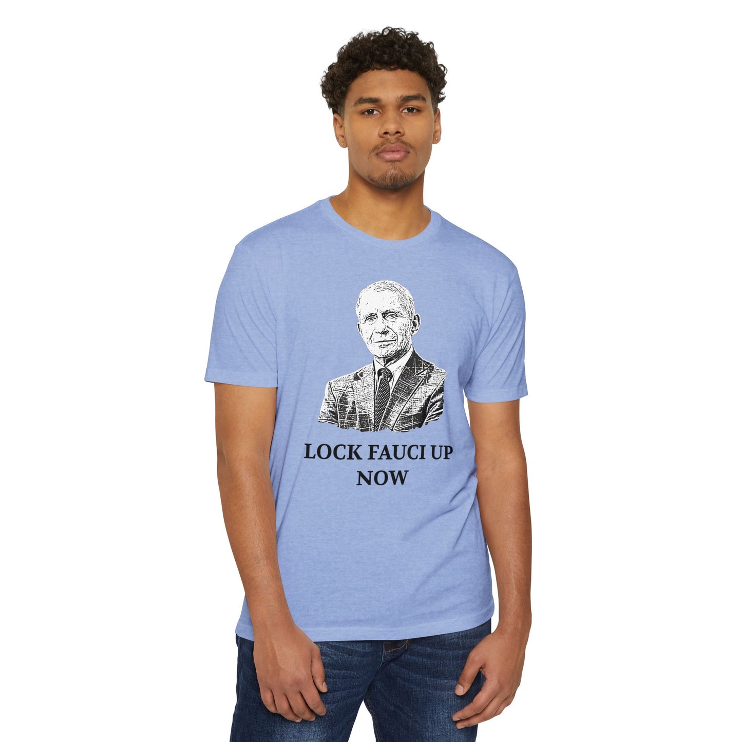 Lock Fauci Up Now Patriotic T-Shirt