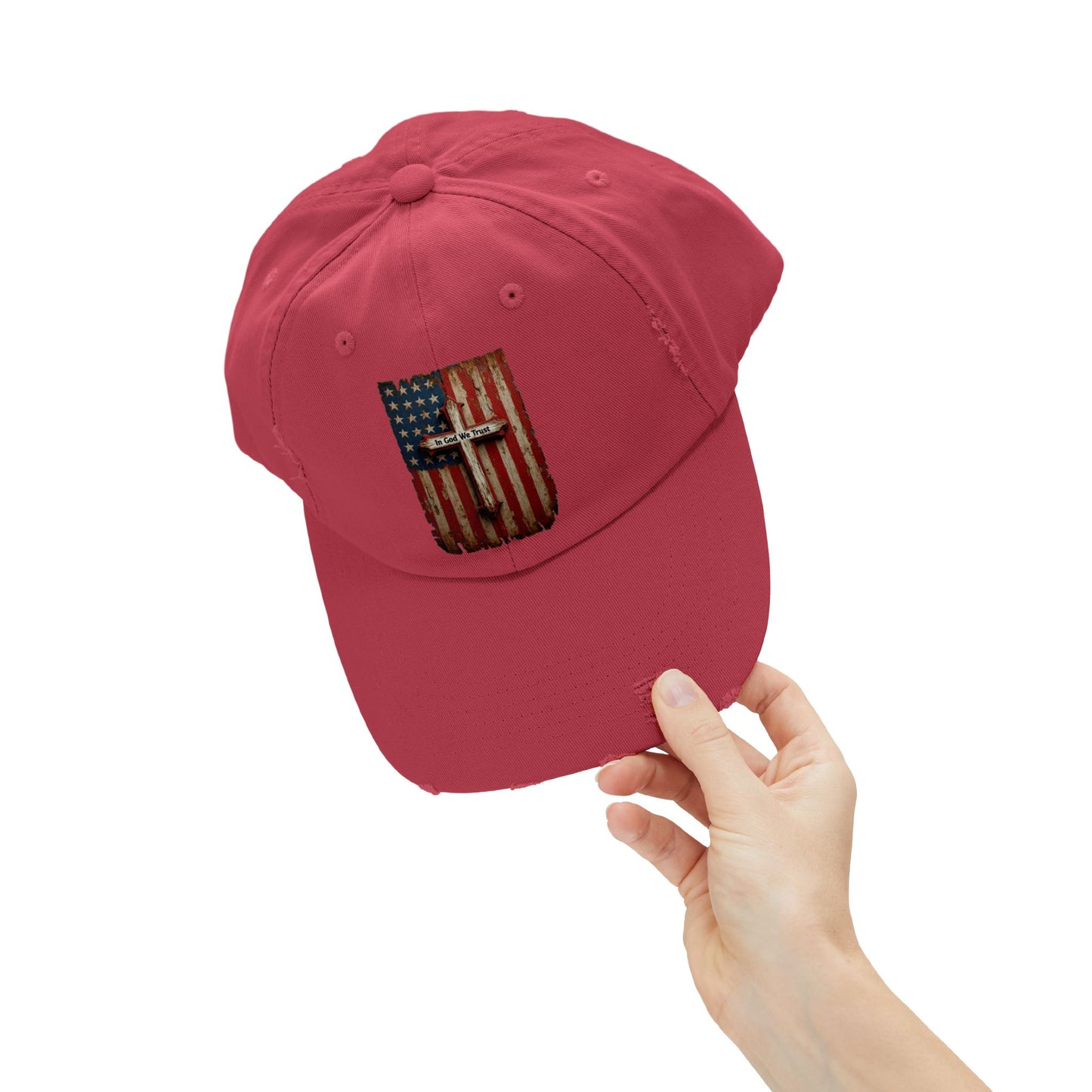 In God We Trust Patriotic Printed Hat