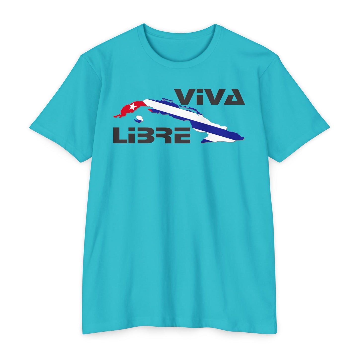 Viva Cuba Libre Patriótica Camiseta