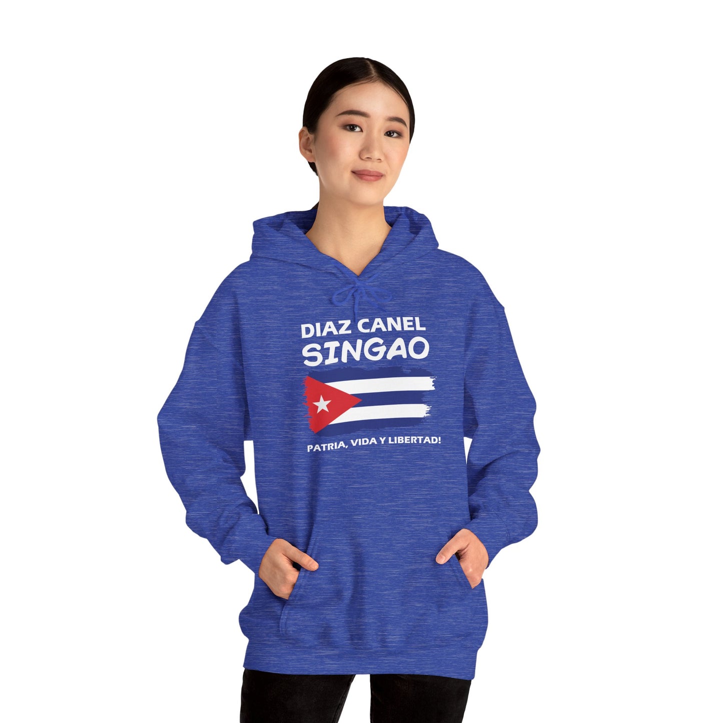 Díaz Canel Singao Patriótico Hoodie