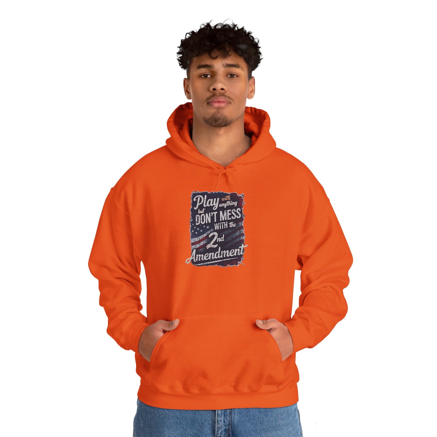 Don't Mess with the 2nd Amendment Patriotic Hoodie