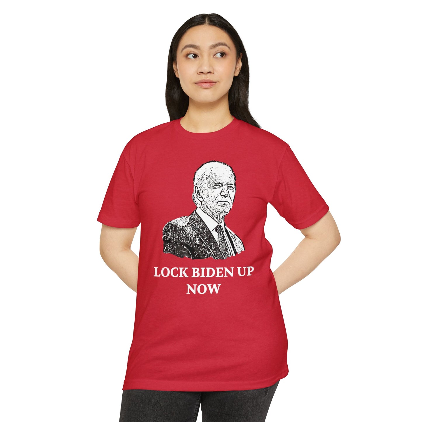 Lock Biden Up Now Patriotic T-Shirt