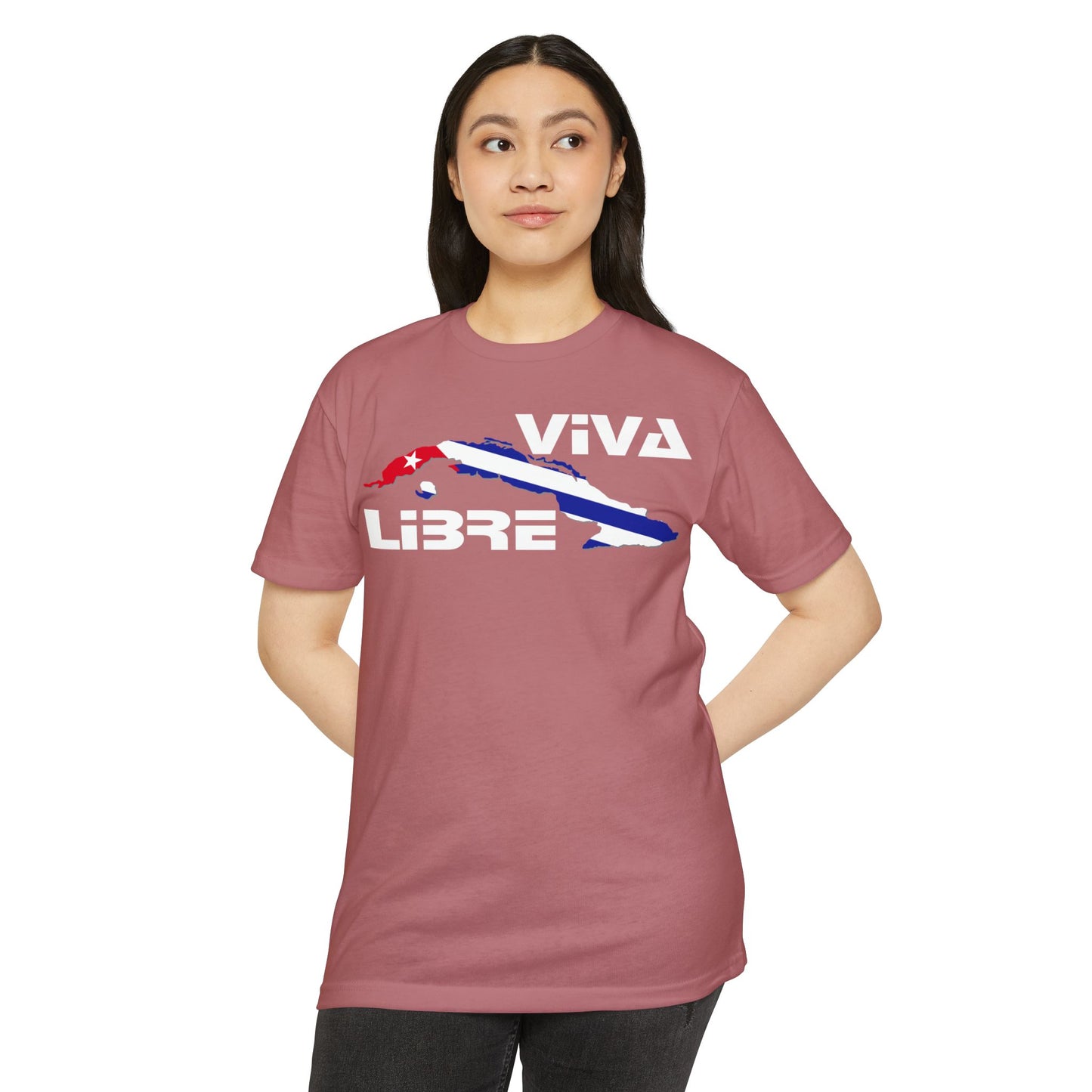 Viva Cuba Libre Patriótica Camiseta