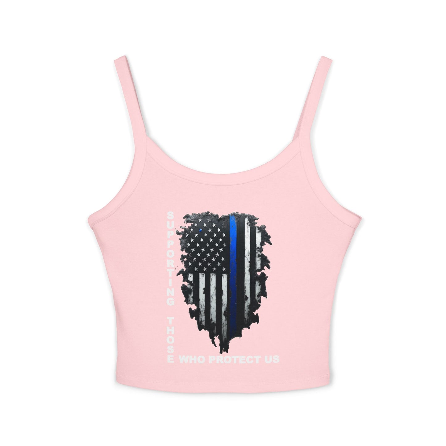 Supporting Those Who Protect Us Patriotic Tank Top