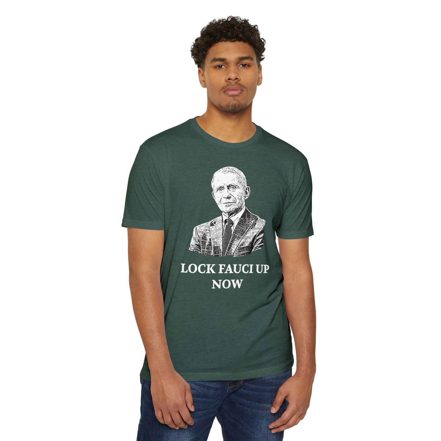 Lock Fauci Up Now Patriotic T-Shirt