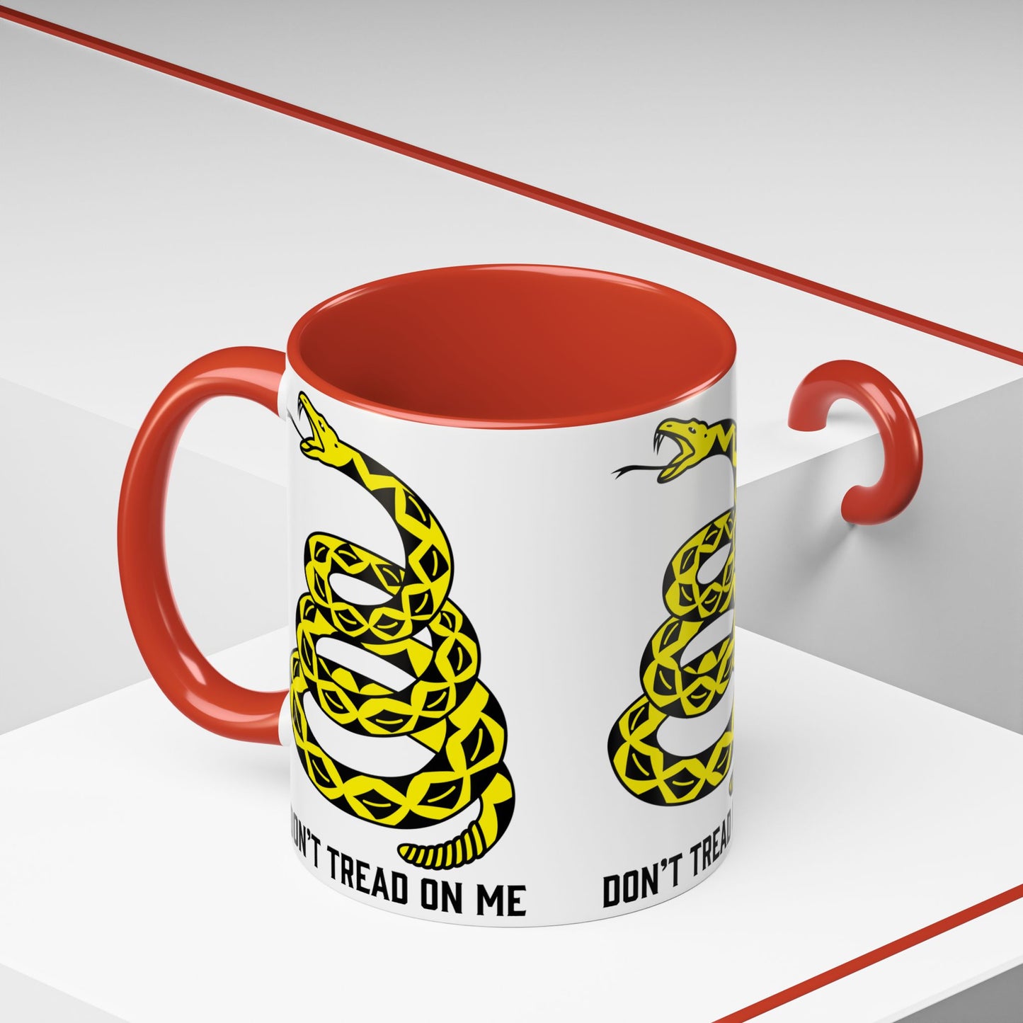 Don't Tread on Me Patriotic Coffee Mug