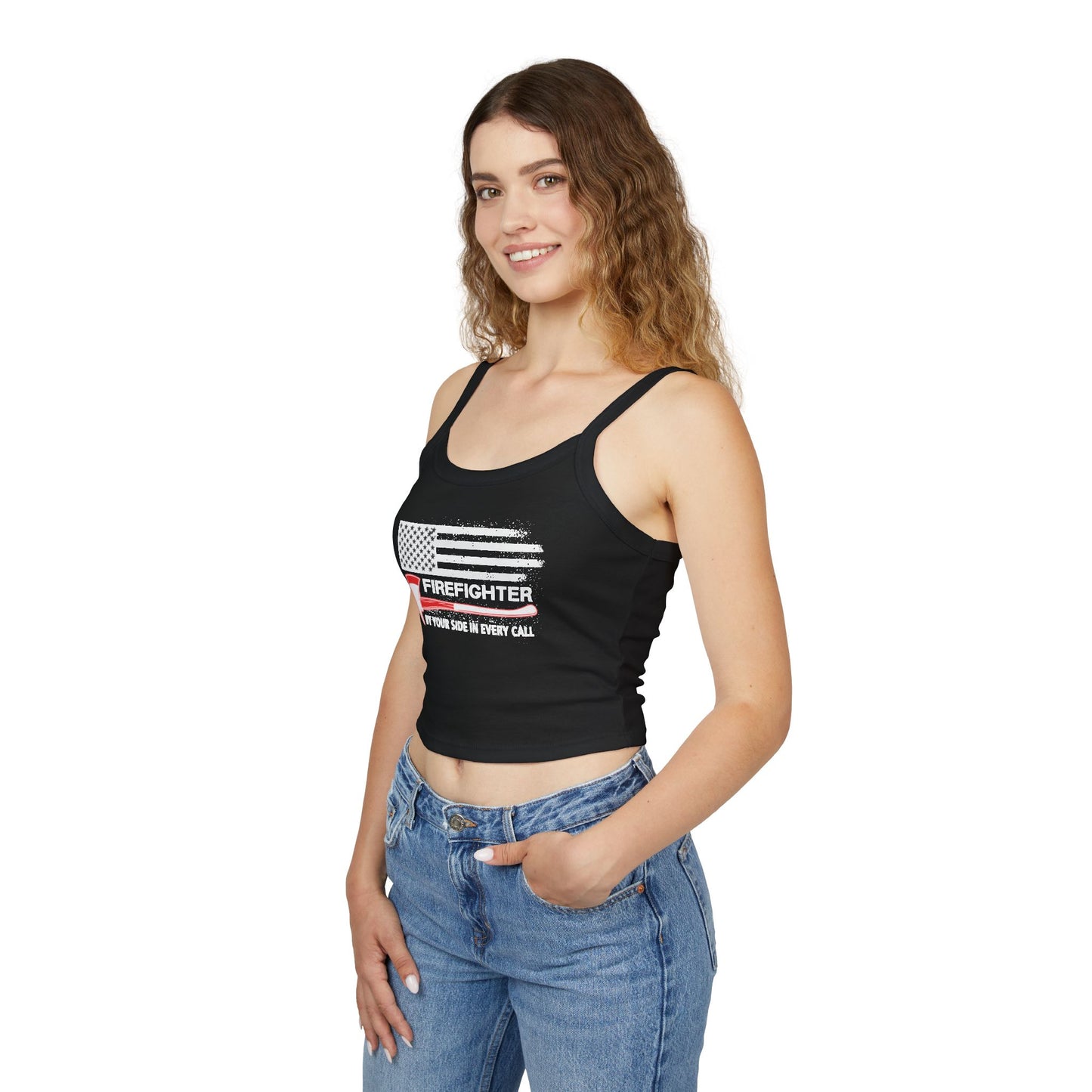 Firefighter Pride Tank Top – By Your Side in Every Call