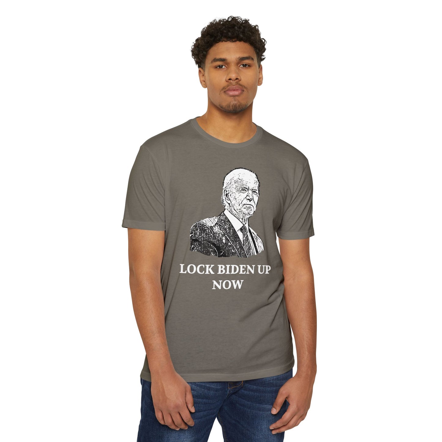 Lock Biden Up Now Patriotic T-Shirt