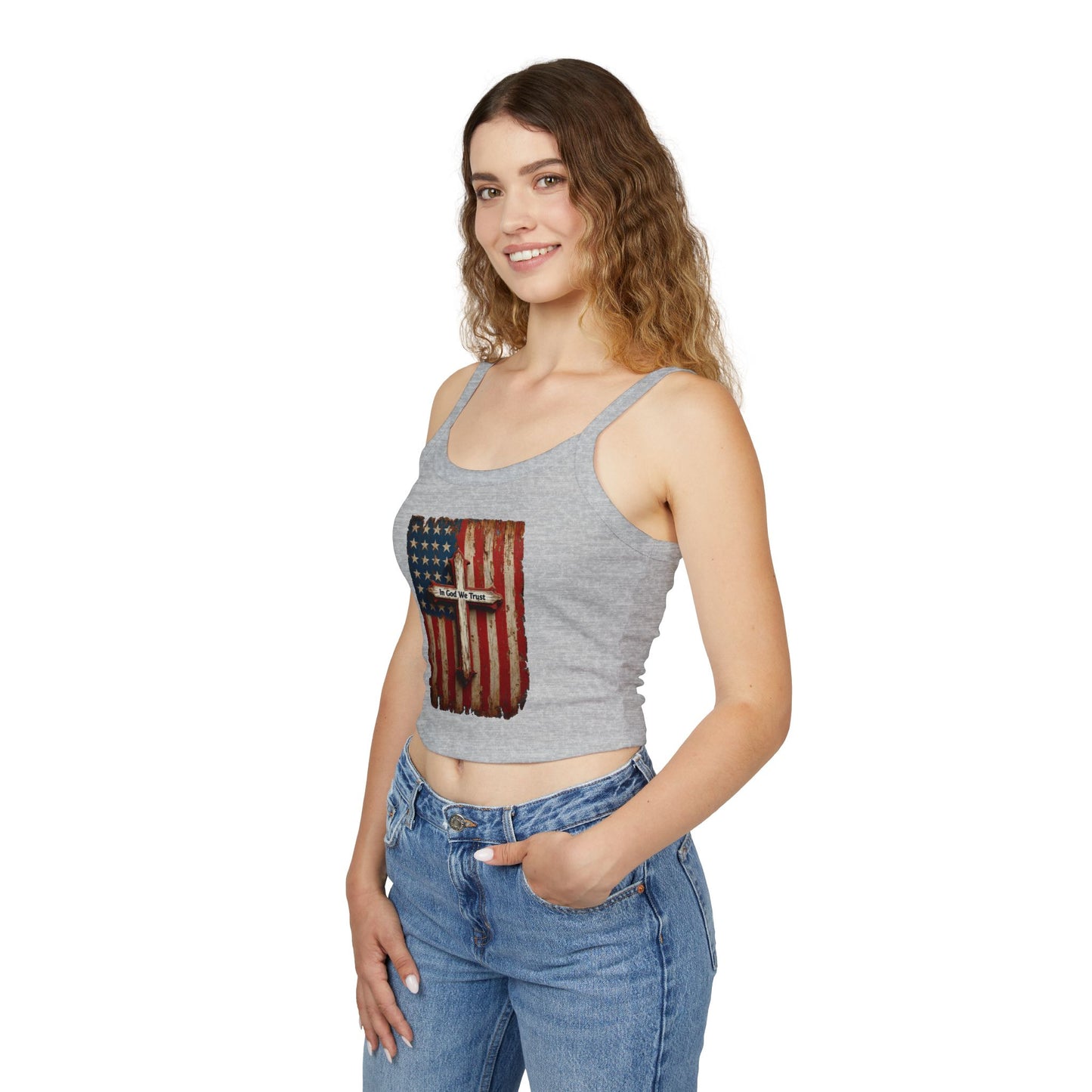 In God We Trust Patriotic Tank Top