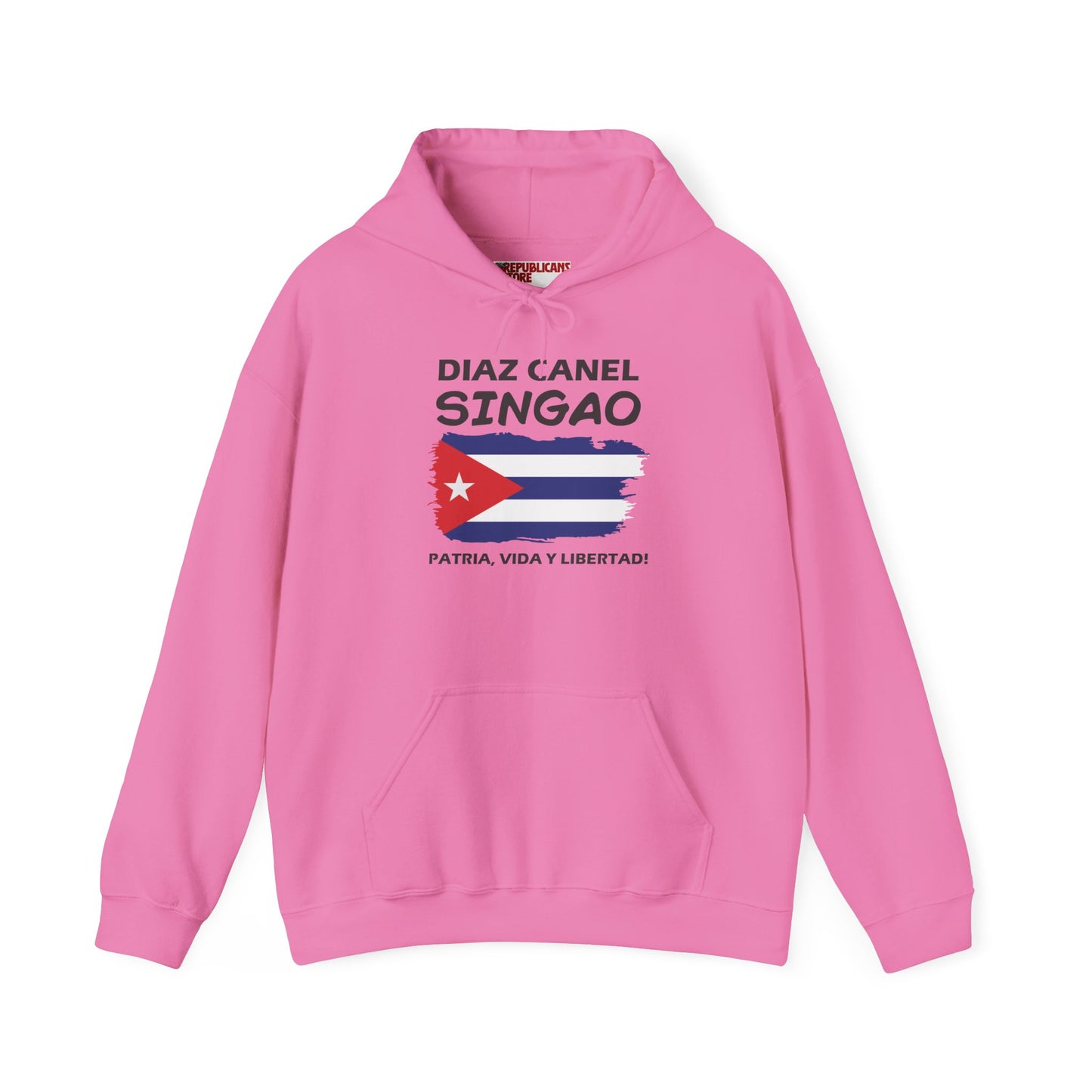 Díaz Canel Singao Patriótico Hoodie