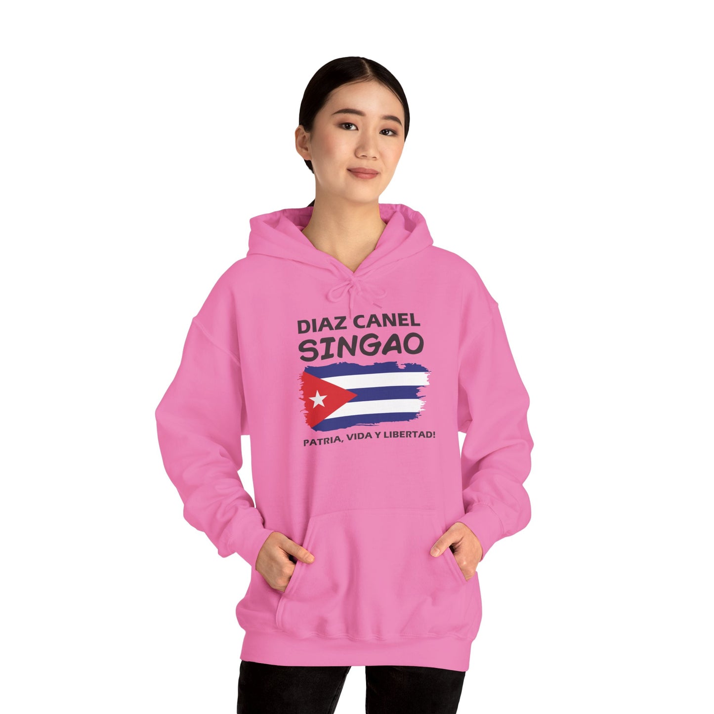 Díaz Canel Singao Patriótico Hoodie