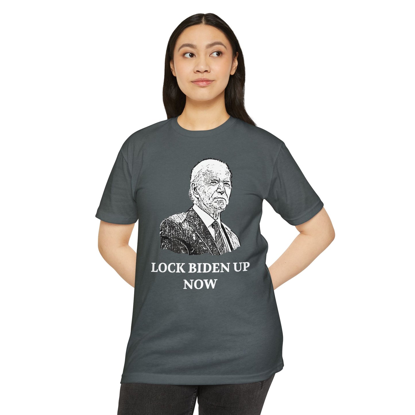 Lock Biden Up Now Patriotic T-Shirt