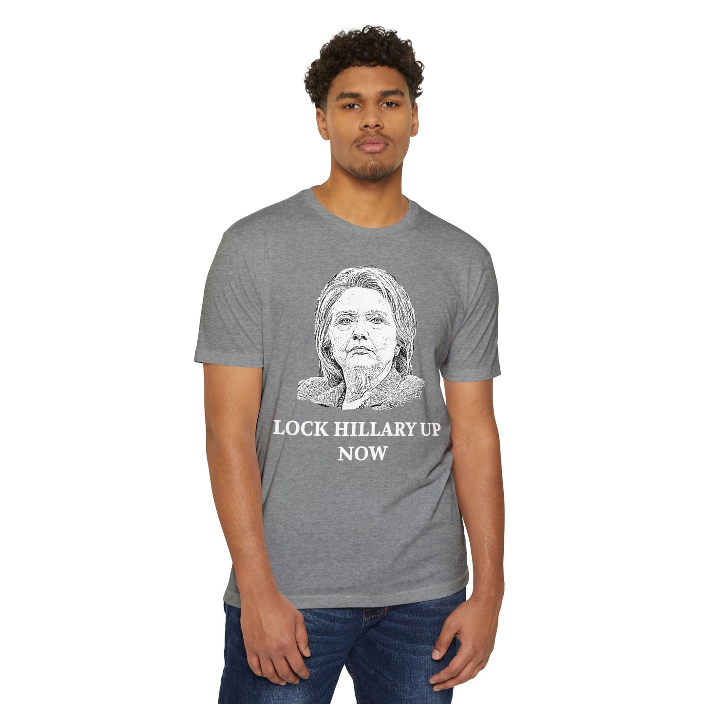 Lock Hillary Up Now Patriotic T-Shirt