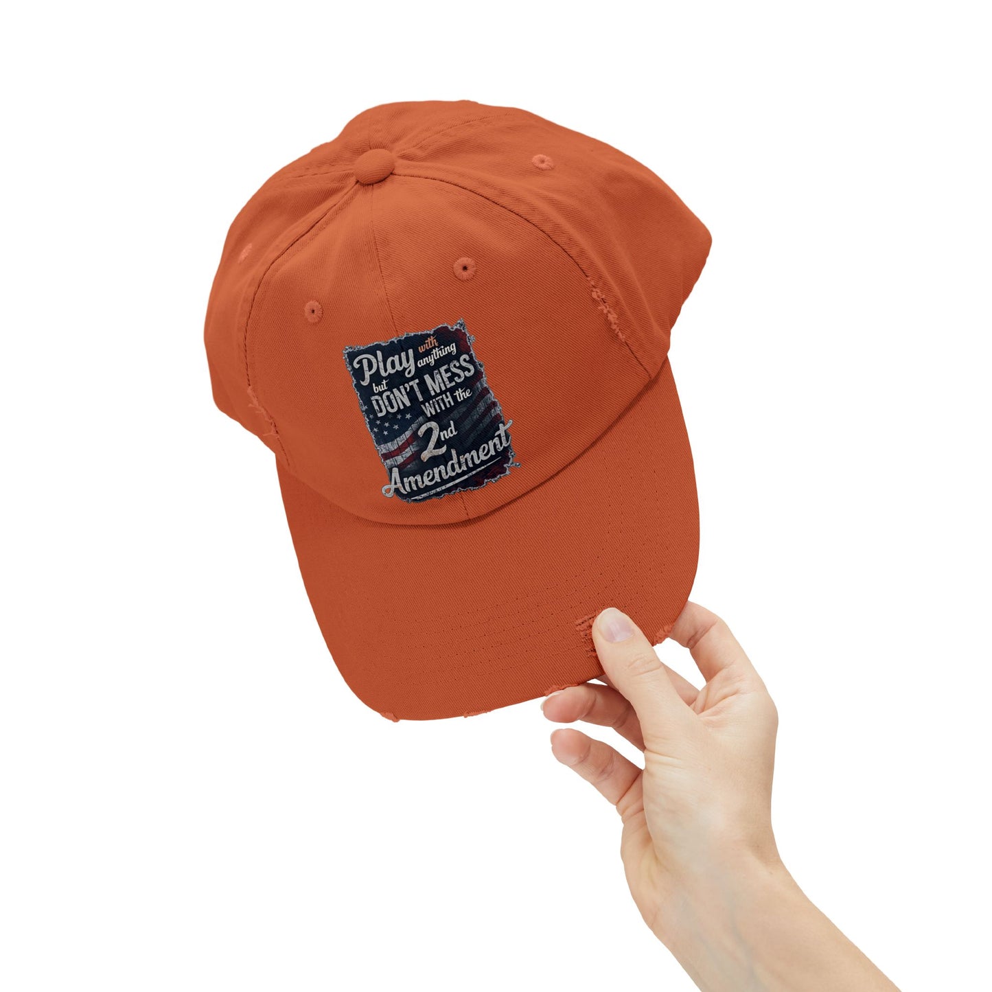 Don't Mess with the 2nd Amendment Patriotic Printed Hat