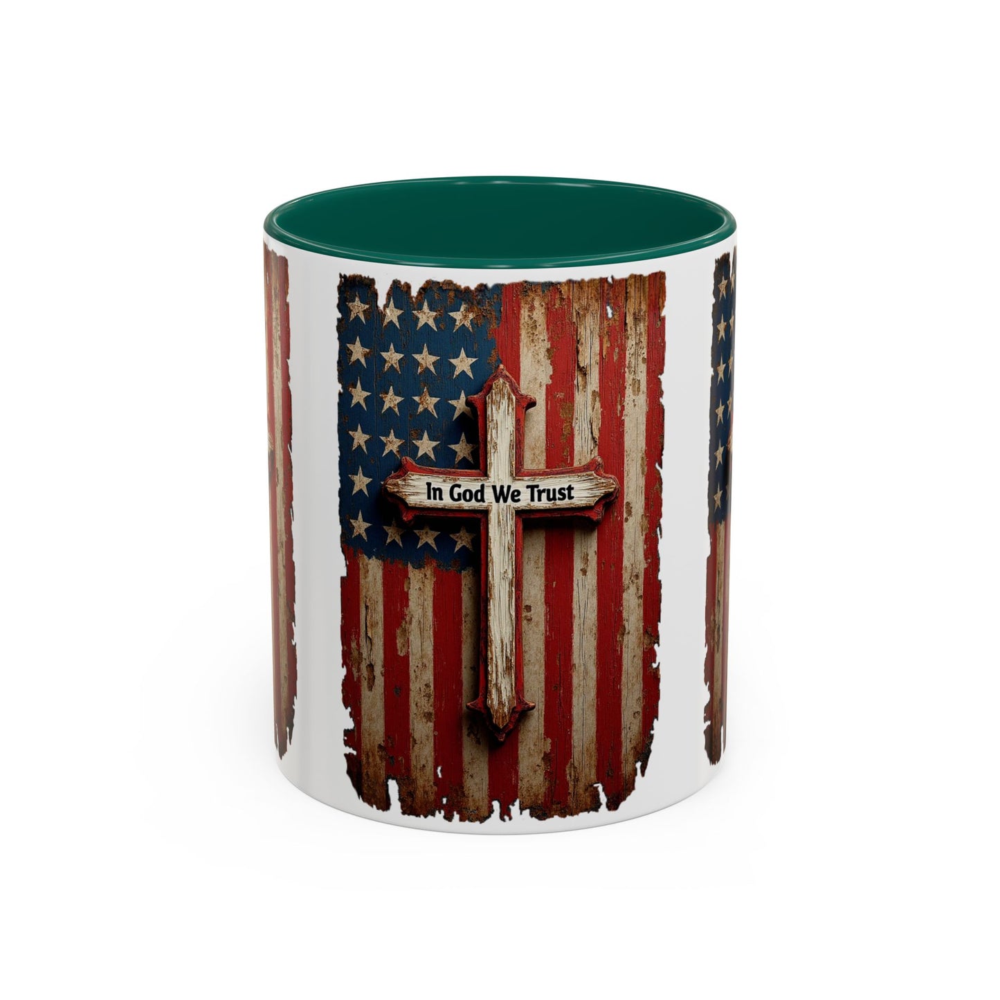 In God We Trust Patriotic Coffee Mug