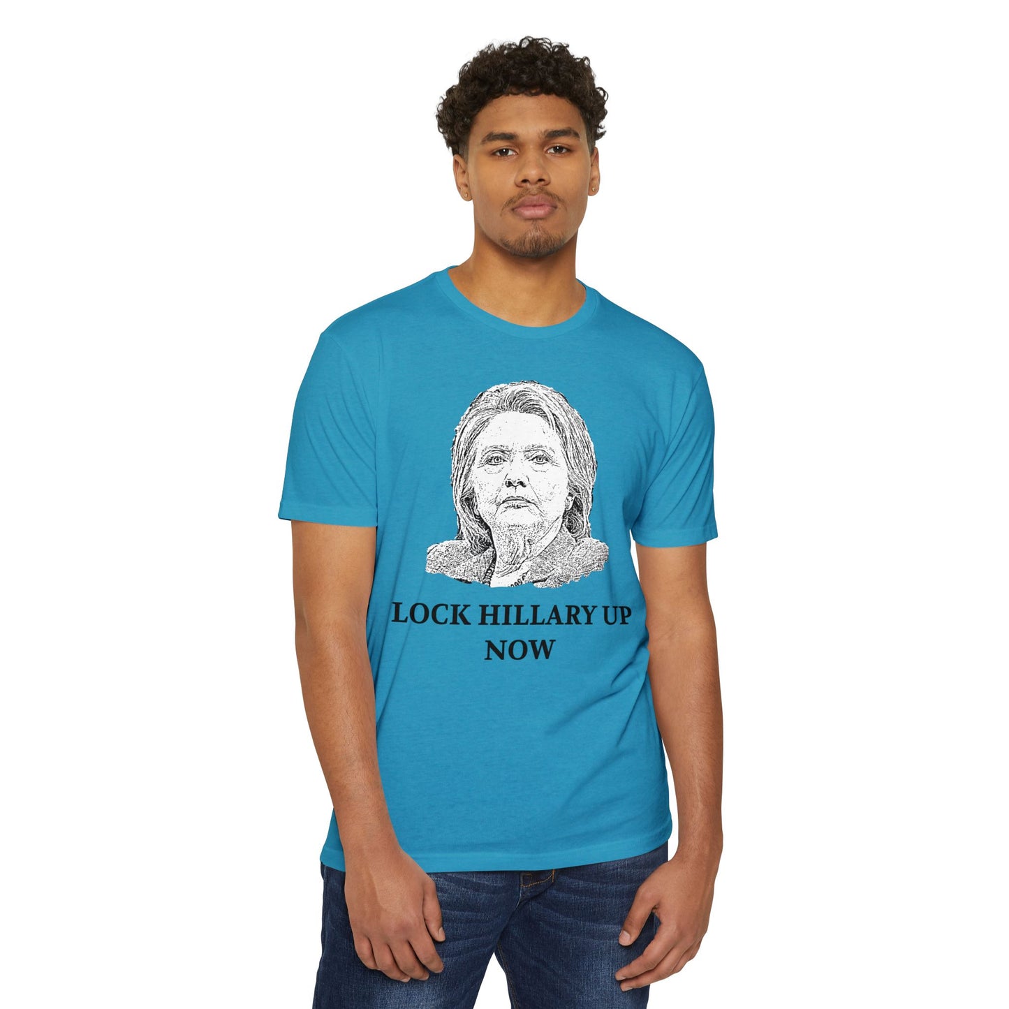Lock Hillary Up Now Patriotic T-Shirt