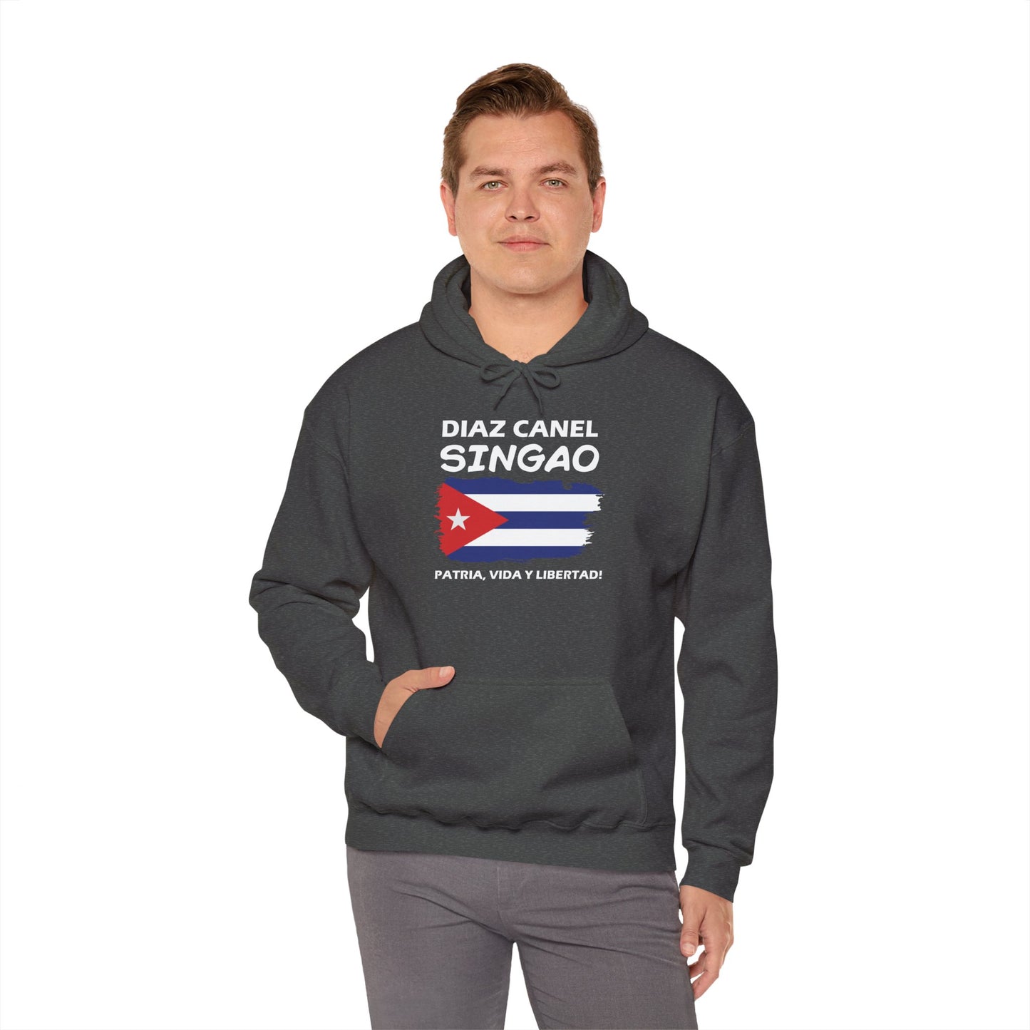 Díaz Canel Singao Patriótico Hoodie