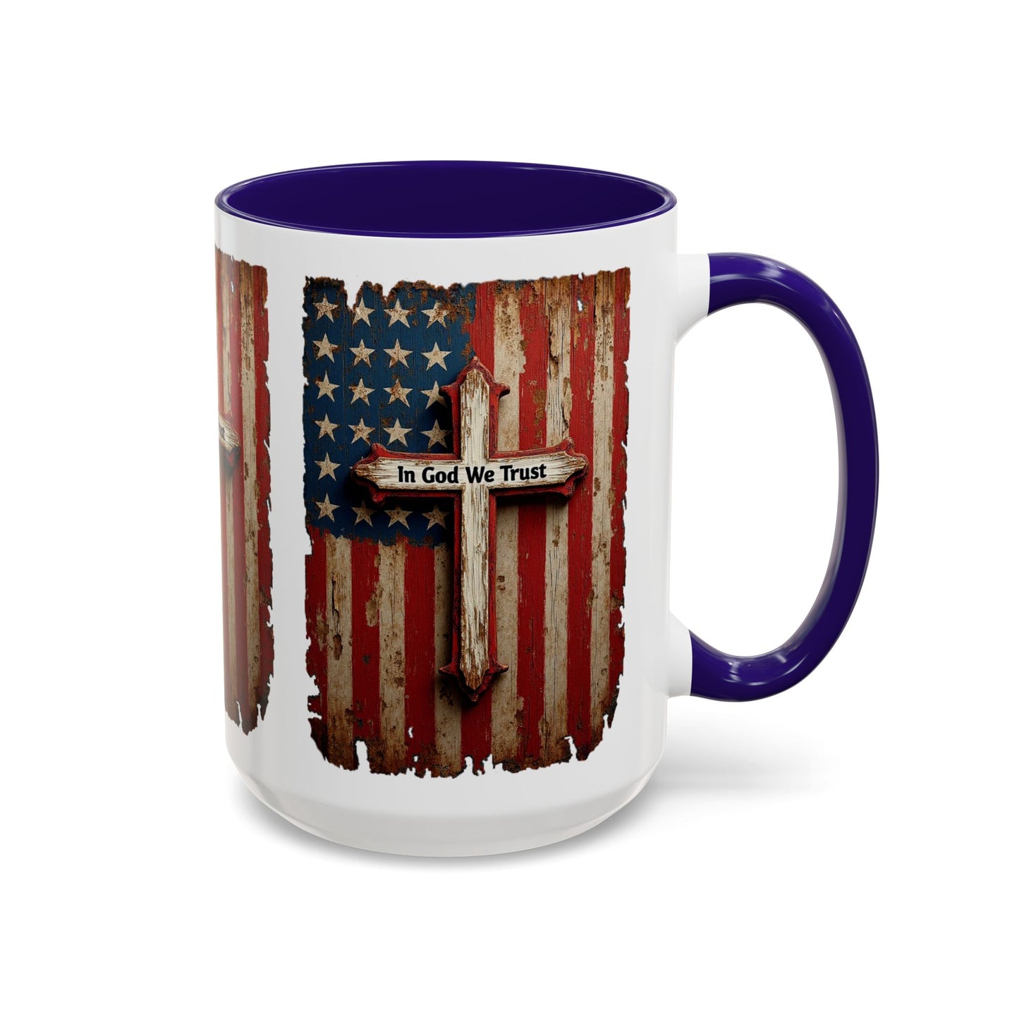 In God We Trust Patriotic Coffee Mug