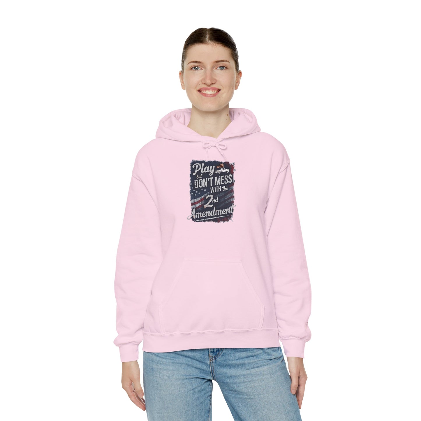 Don't Mess with the 2nd Amendment Patriotic Hoodie
