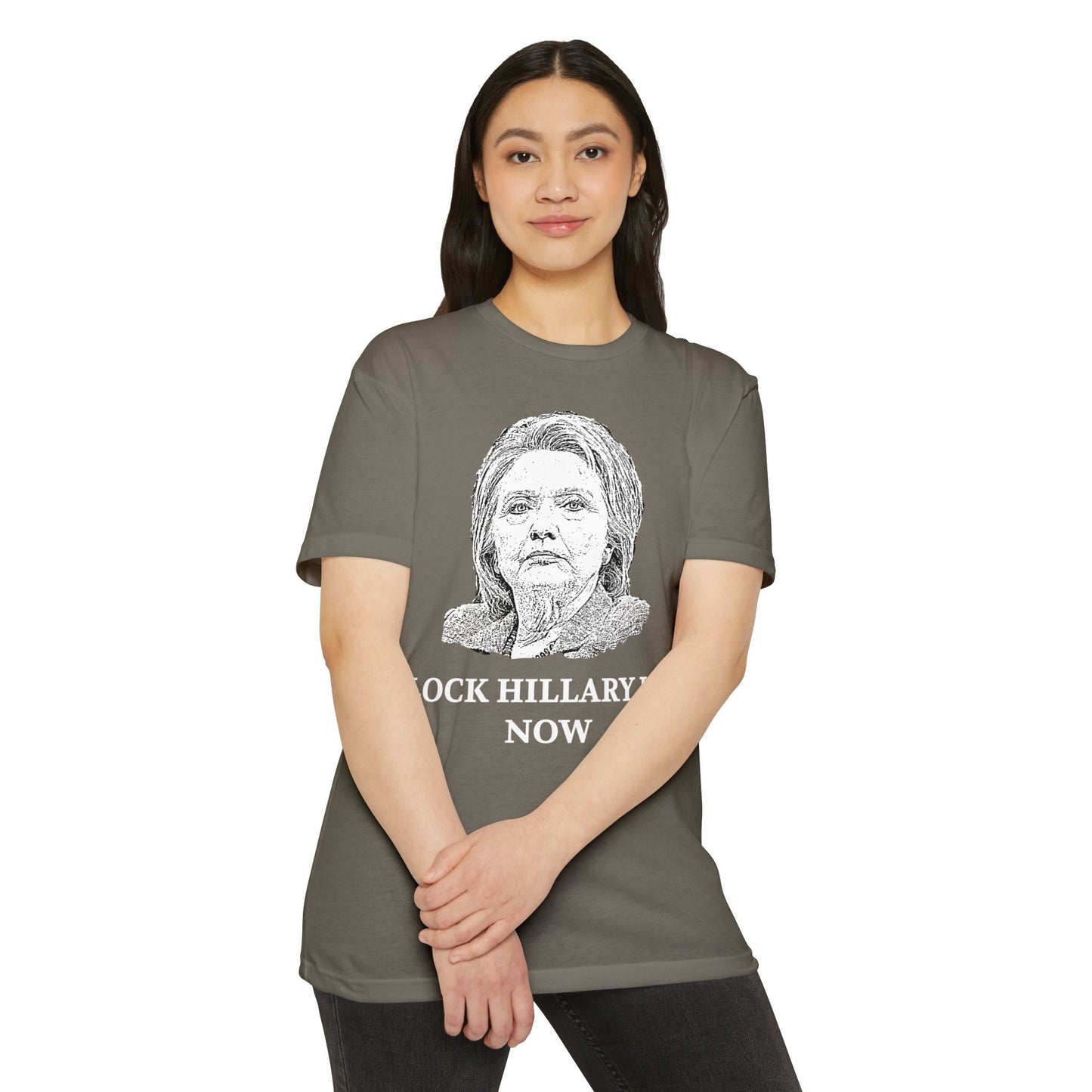 Lock Hillary Up Now Patriotic T-Shirt