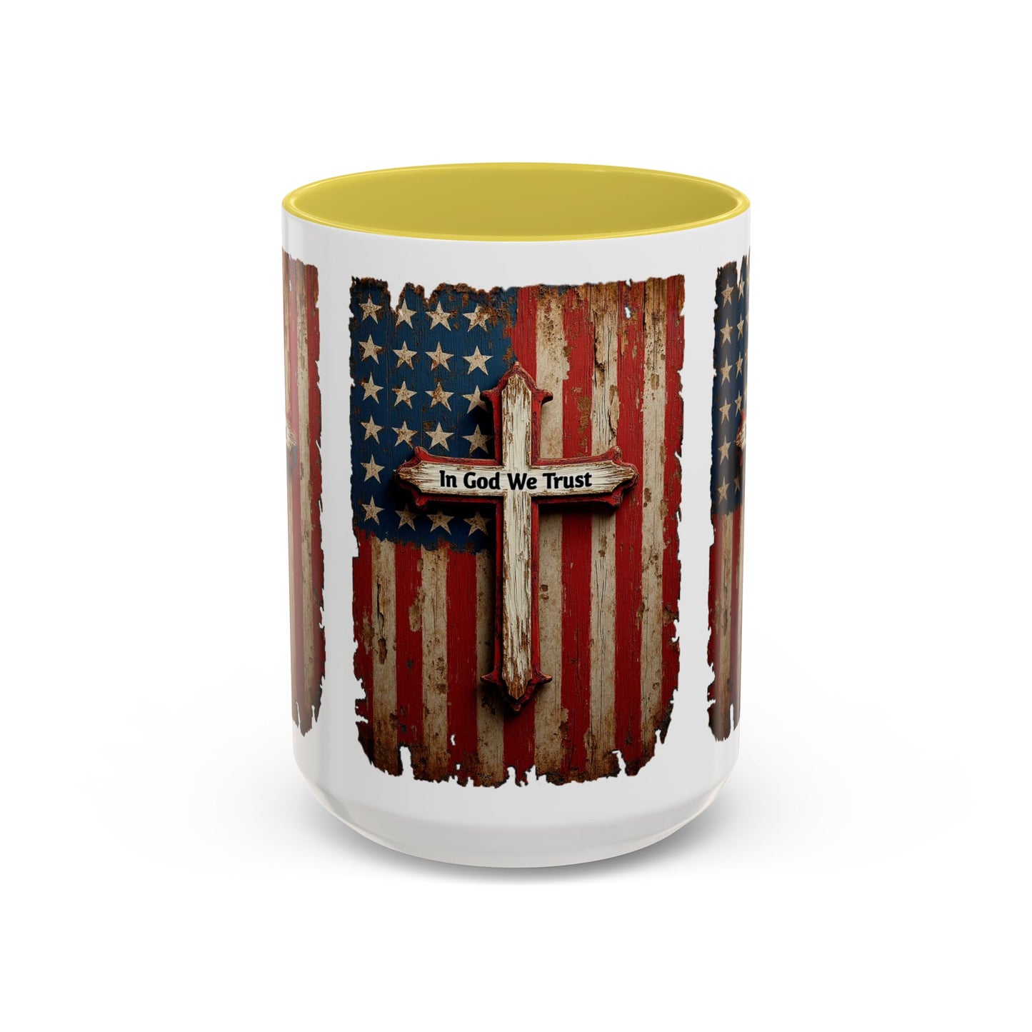 In God We Trust Patriotic Coffee Mug