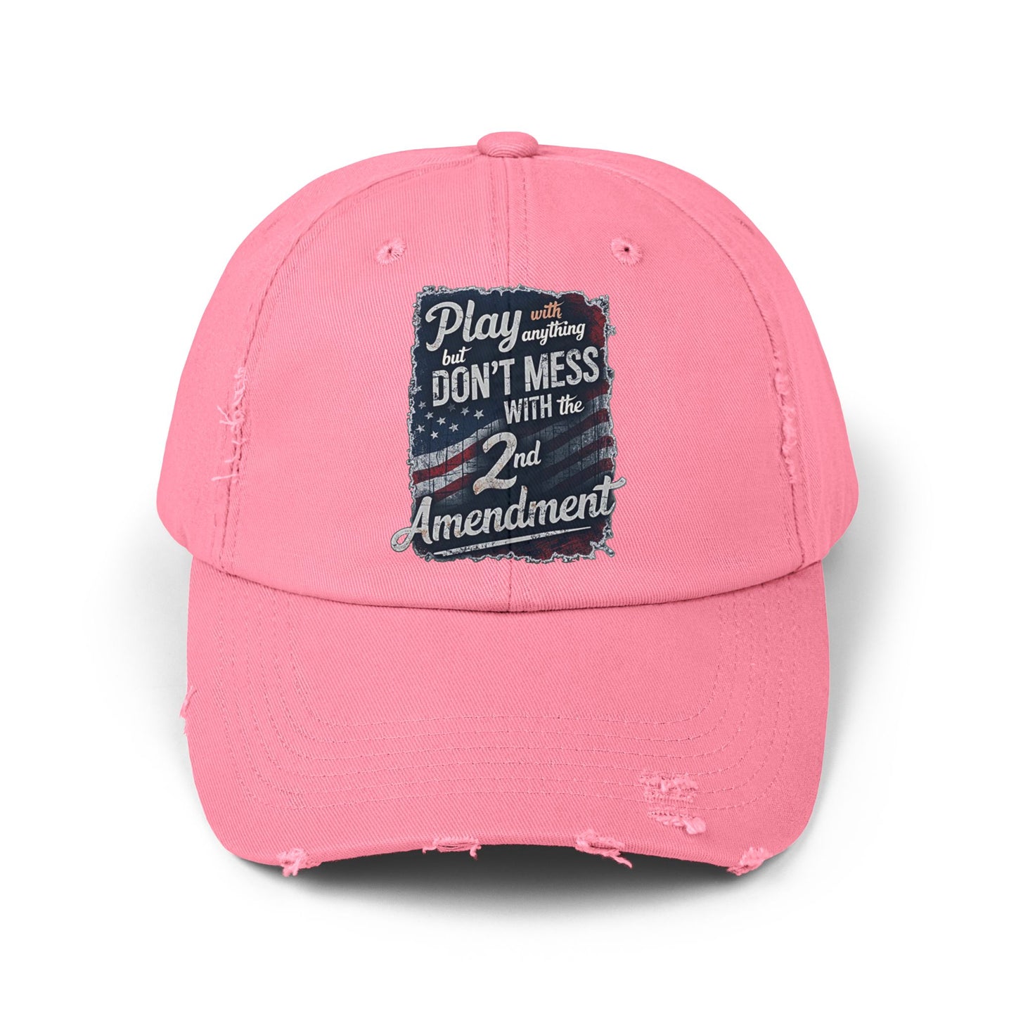 Don't Mess with the 2nd Amendment Patriotic Printed Hat