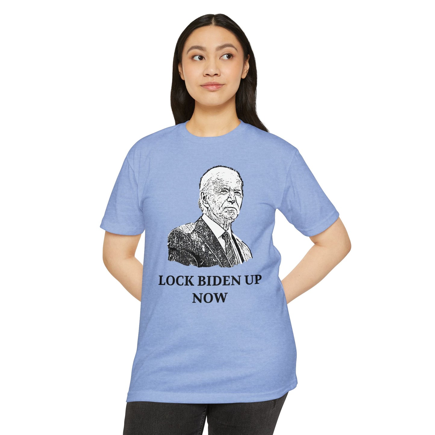 Lock Biden Up Now Patriotic T-Shirt