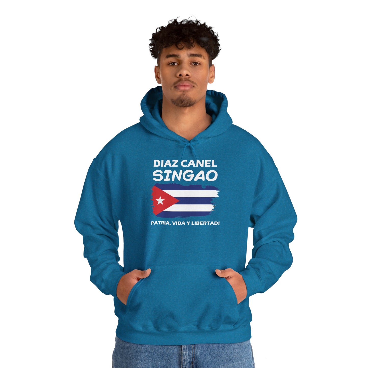 Díaz Canel Singao Patriótico Hoodie