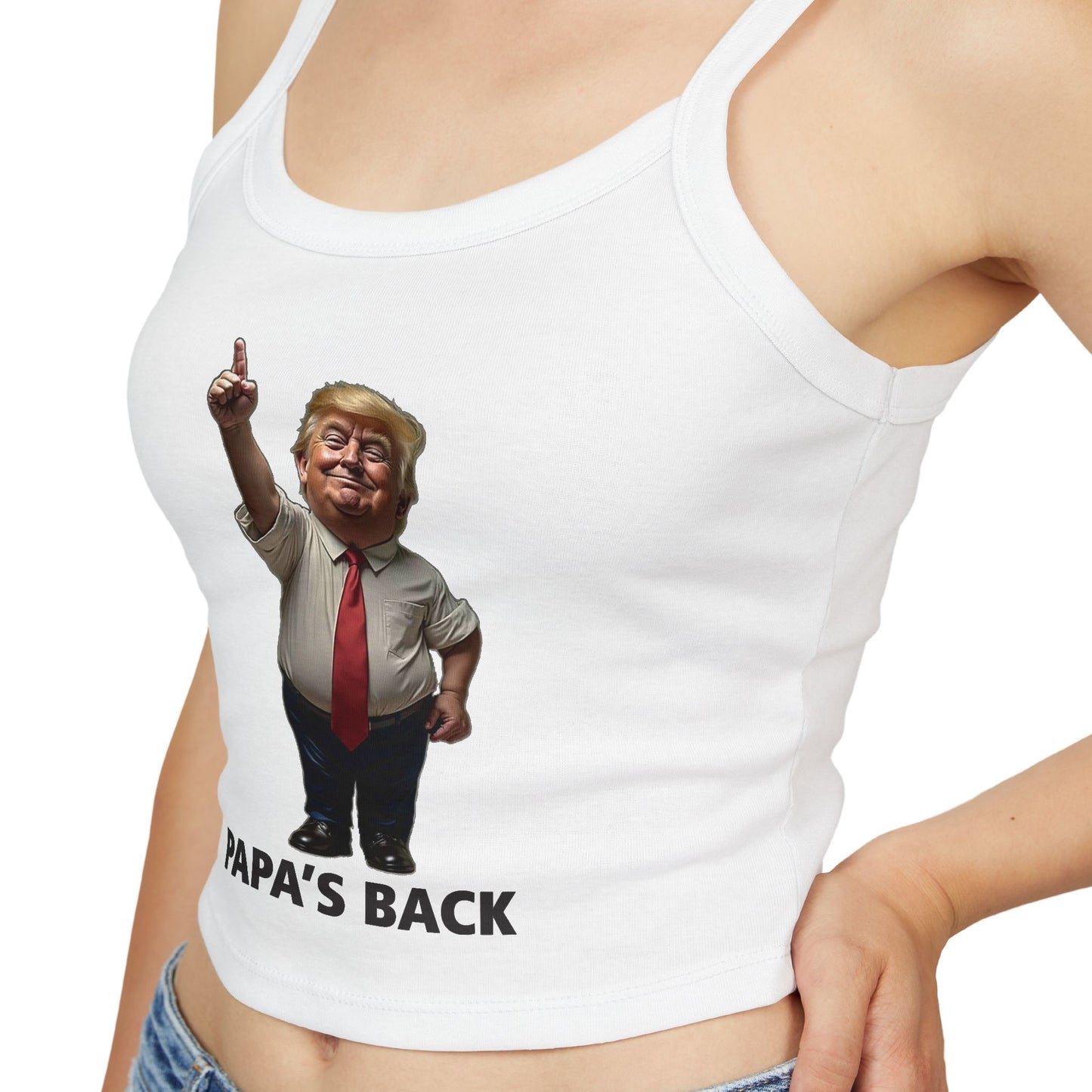 Papa's Back Patriotic Tank Top