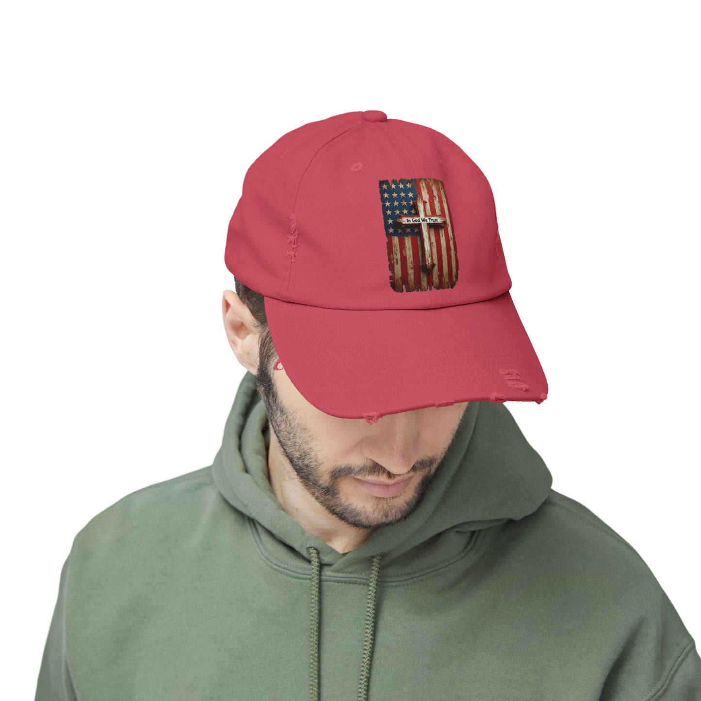 In God We Trust Patriotic Printed Hat